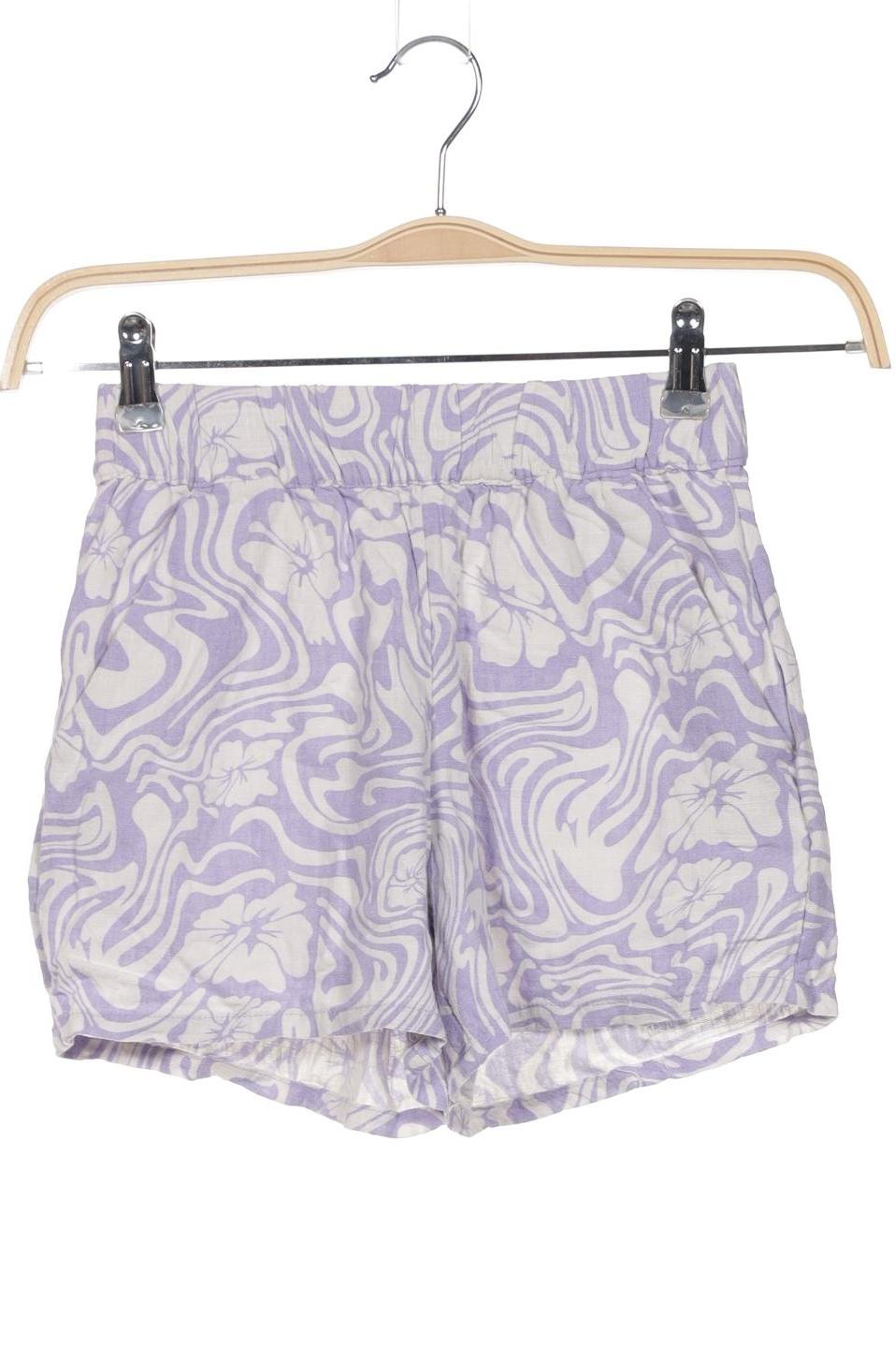 

H&M Damen Shorts, flieder, Gr. 32