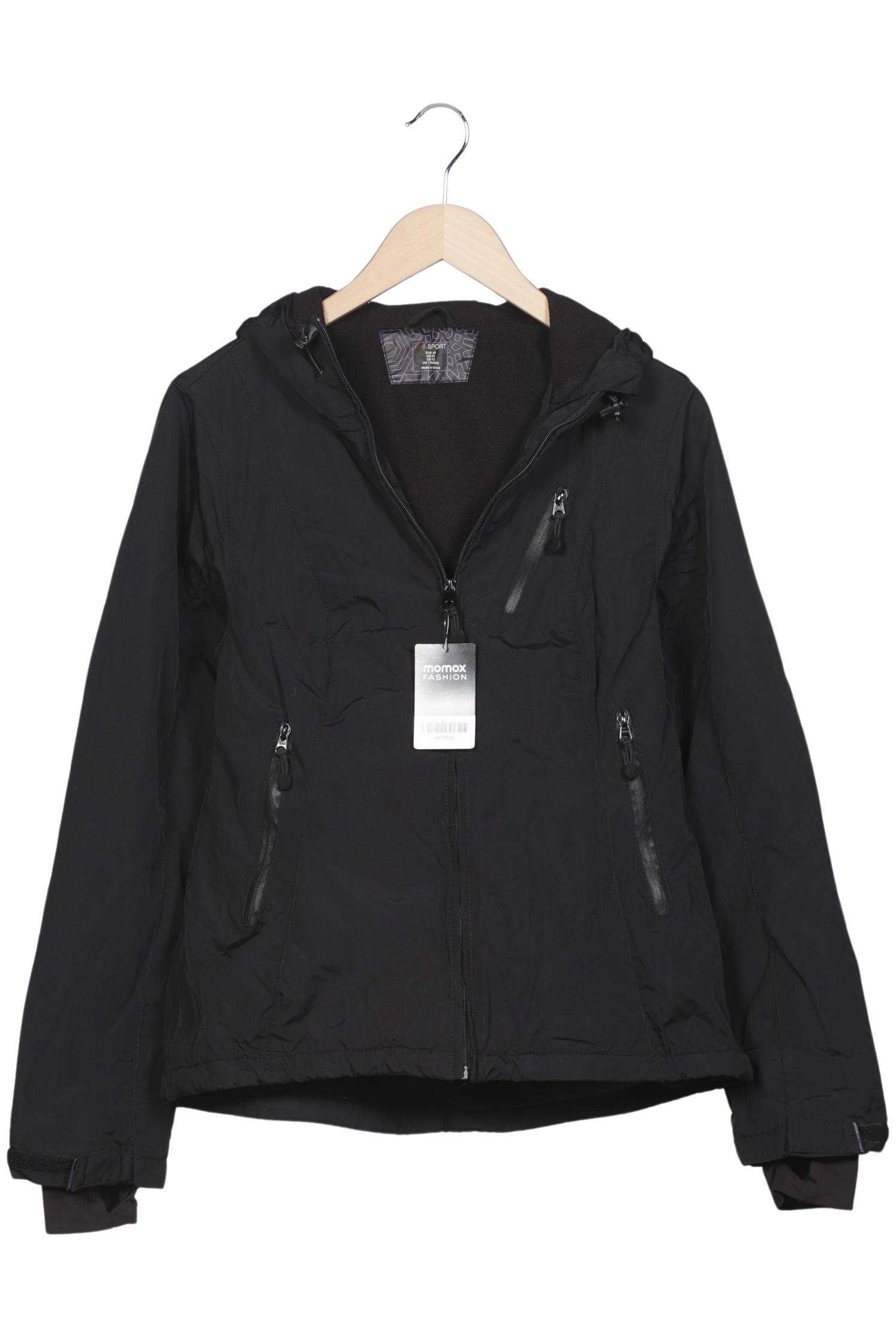 

H&M Damen Jacke, schwarz, Gr. 40