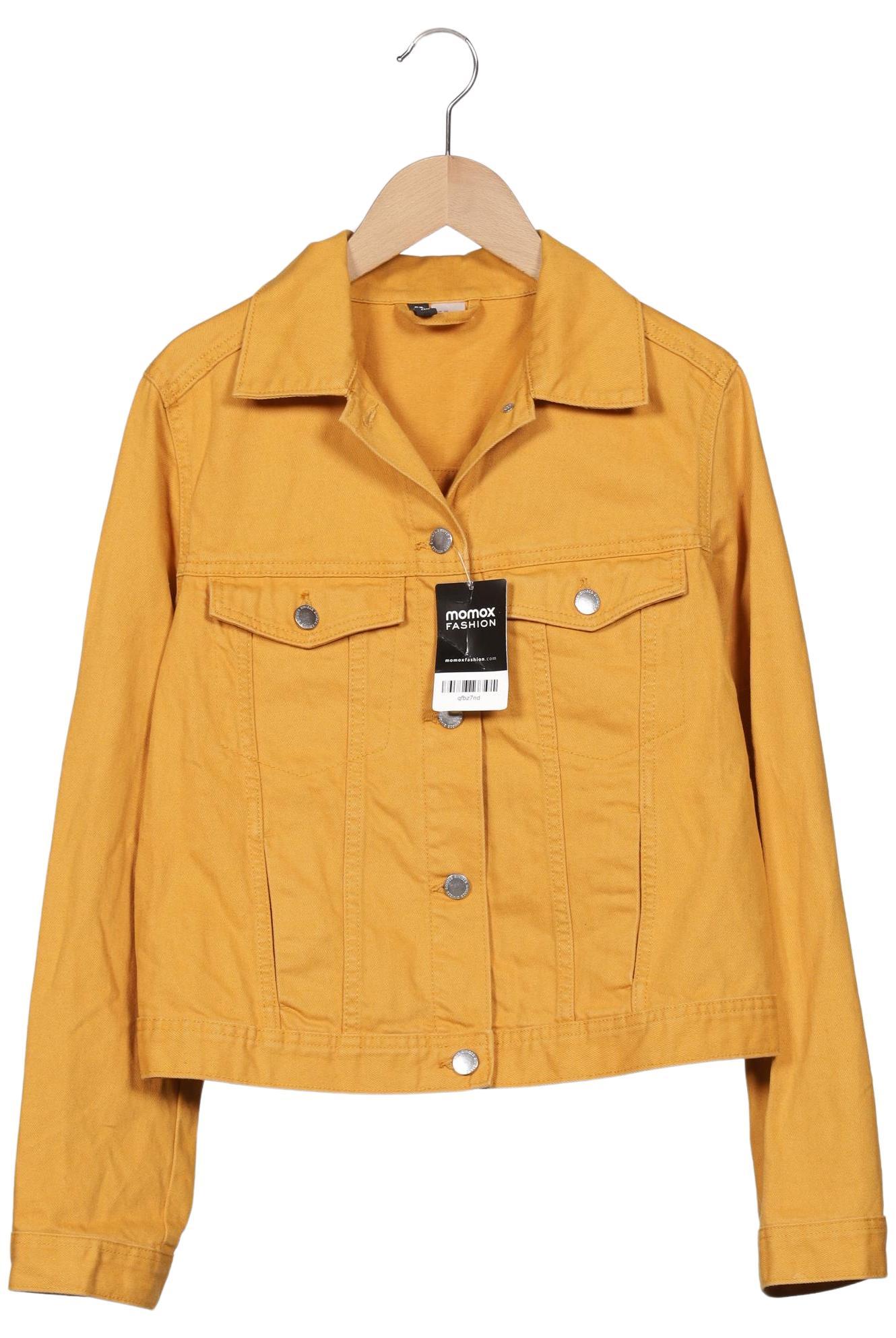 

H&M Damen Jacke, gelb, Gr. 34
