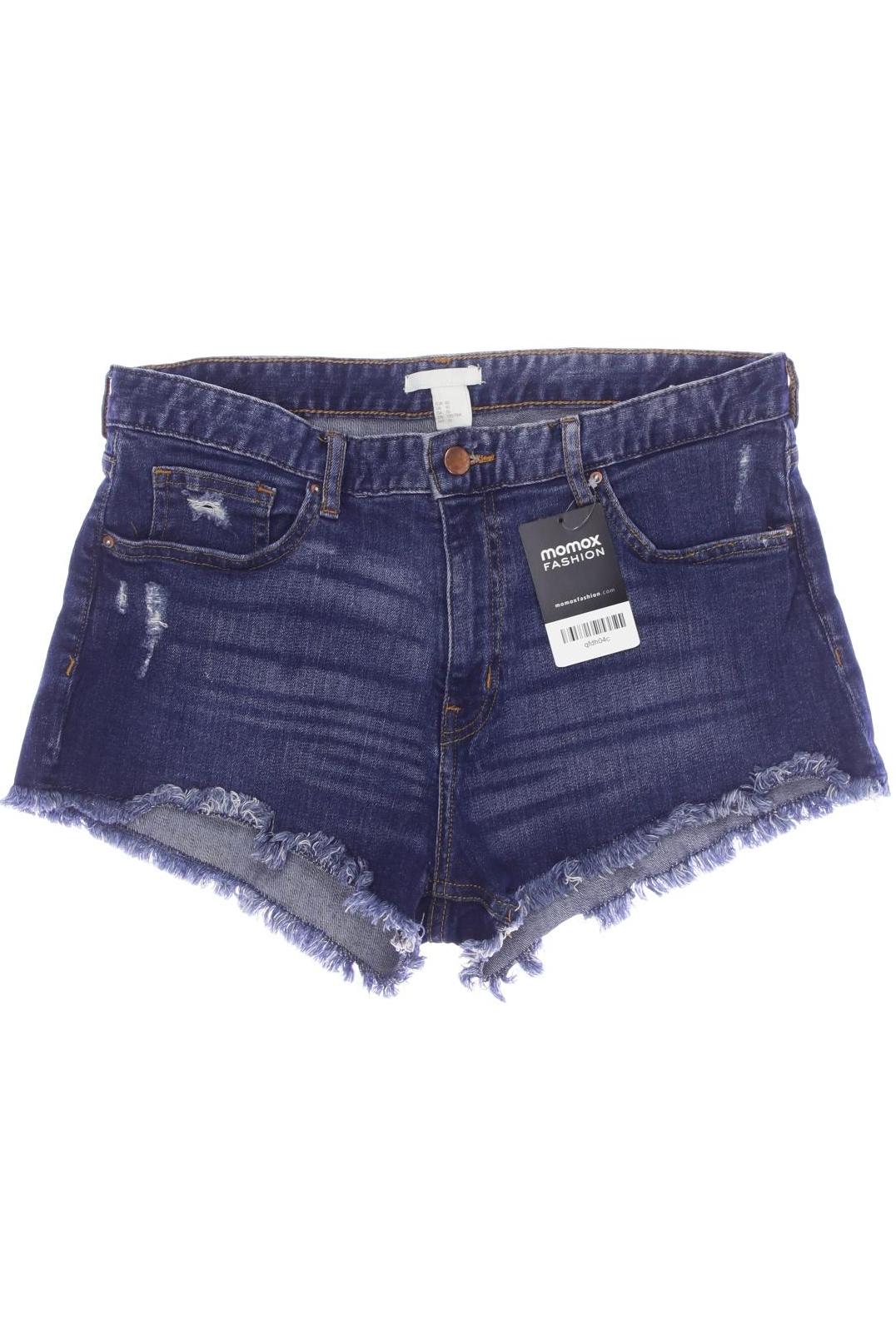

H&M Damen Shorts, blau, Gr. 40