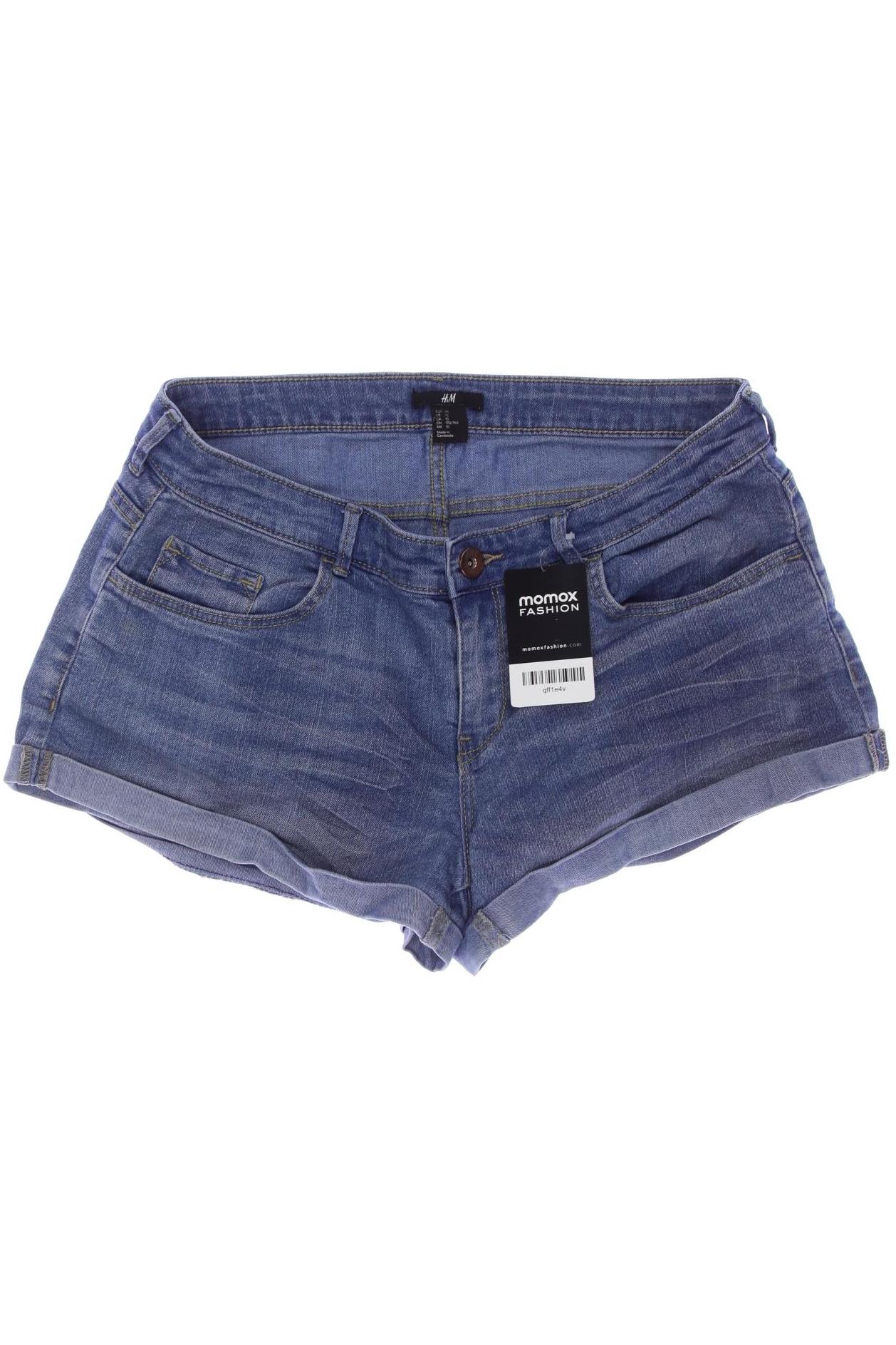 

H&M Damen Shorts, blau, Gr. 40