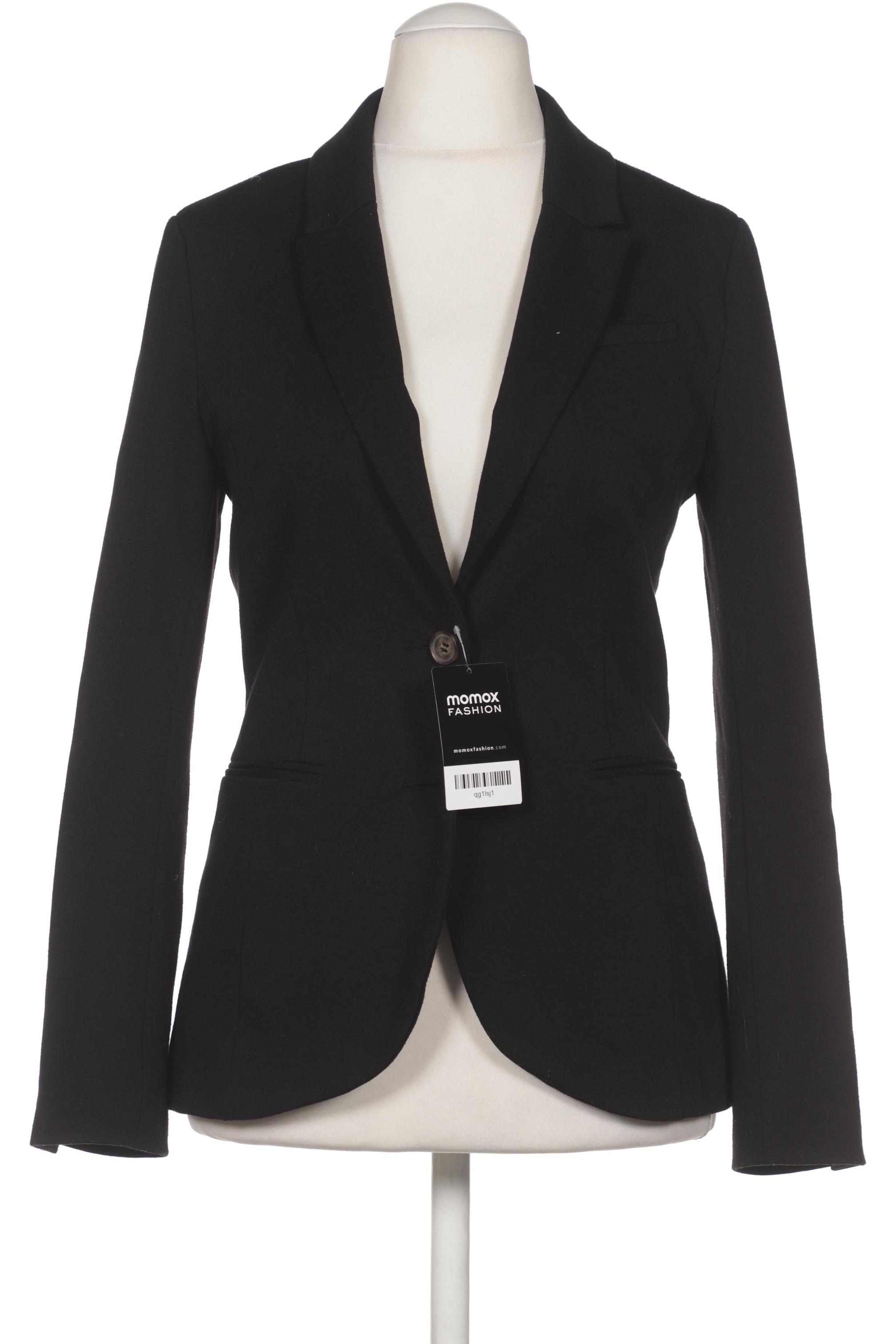 

H&M Damen Blazer, schwarz, Gr. 38