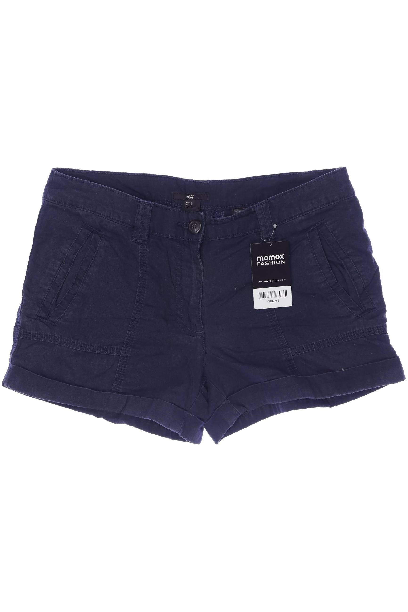 

H&M Damen Shorts, marineblau, Gr. 38