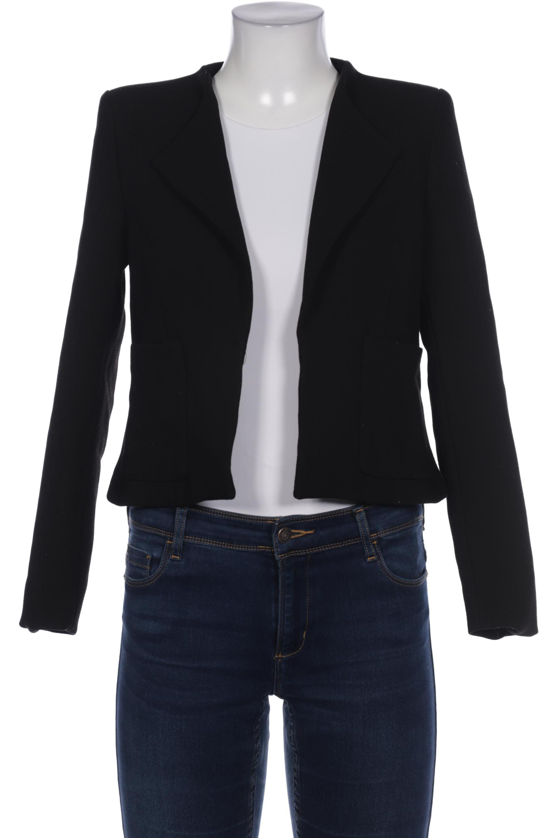 

H&M Damen Blazer, schwarz, Gr. 38