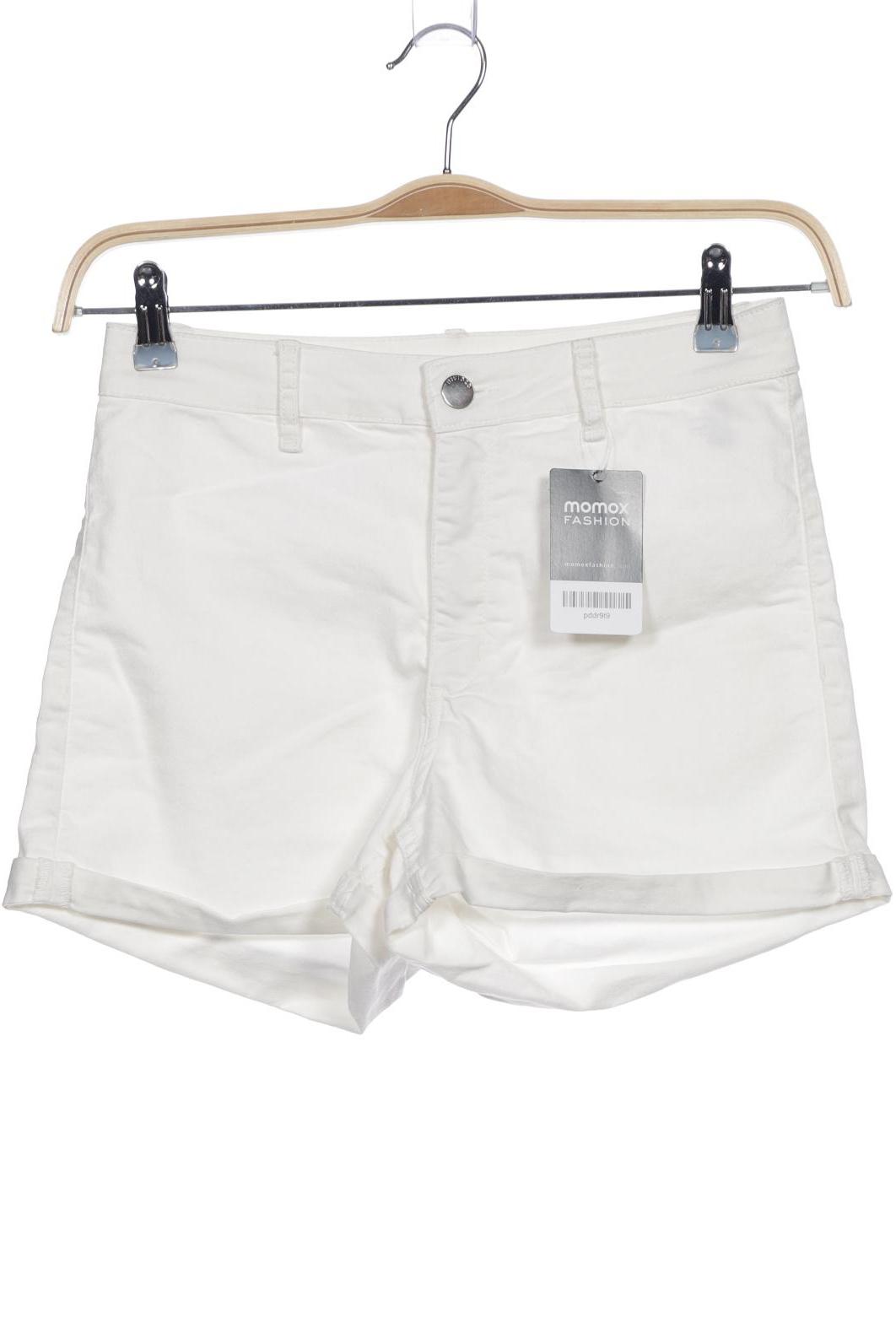 

H&M Damen Shorts, cremeweiß, Gr. 40