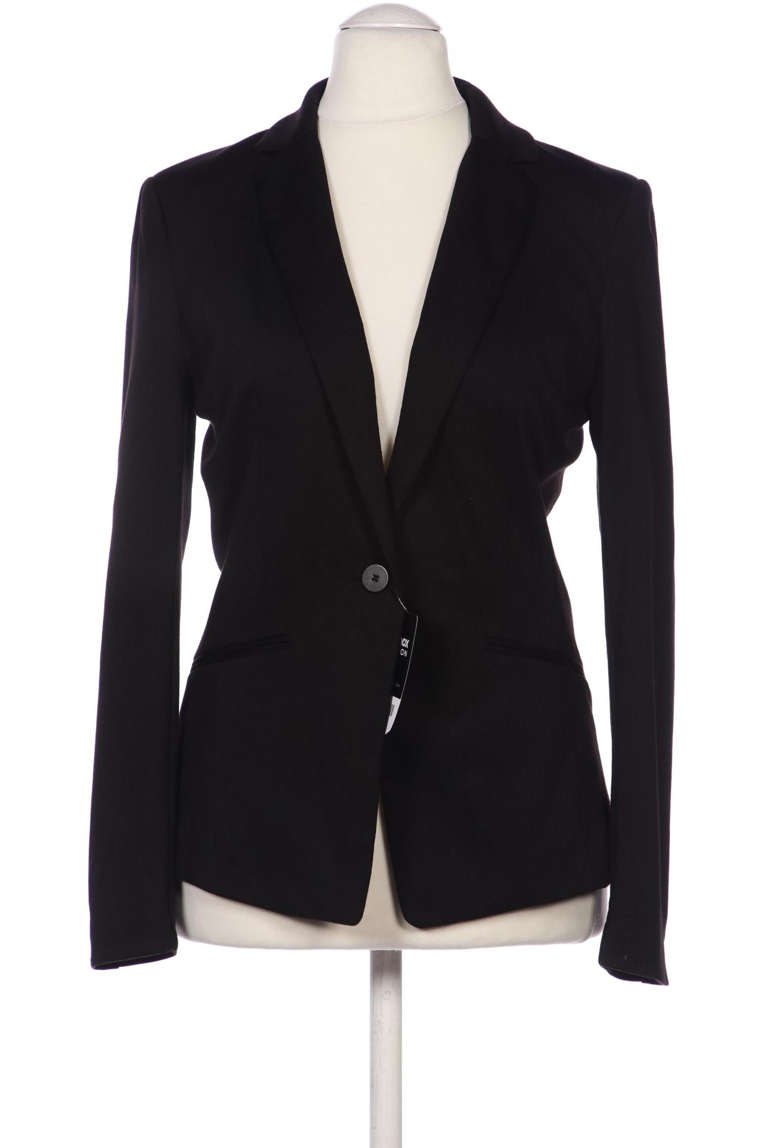 

H&M Damen Blazer, schwarz, Gr. 38