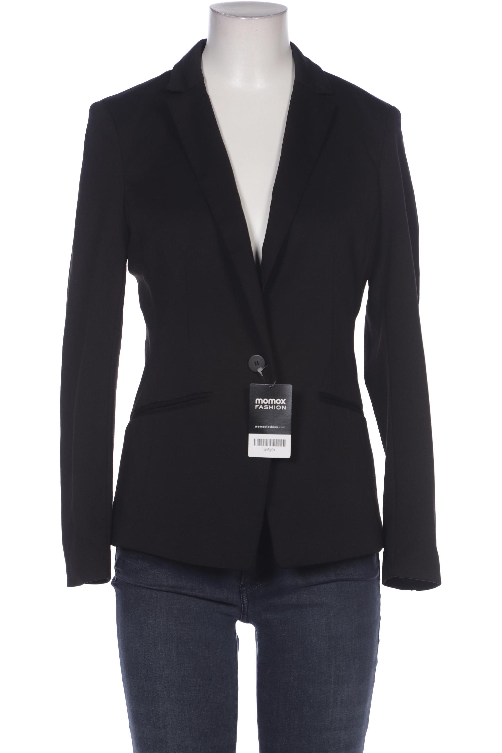 

H&M Damen Blazer, schwarz, Gr. 38