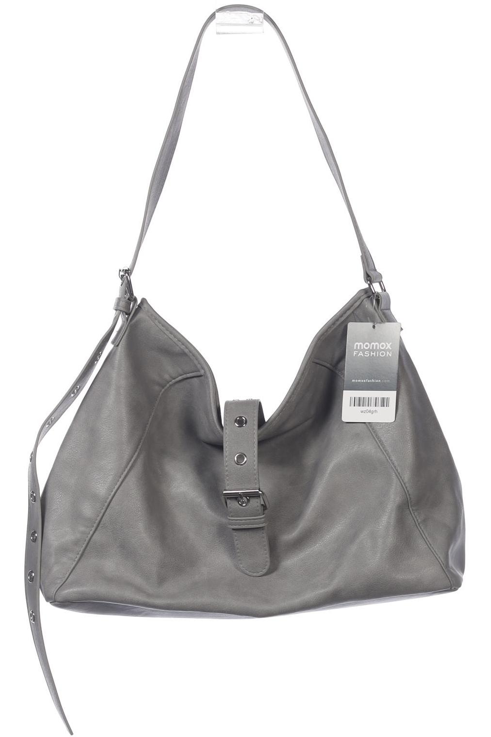 

H&M Damen Handtasche, grau, Gr.