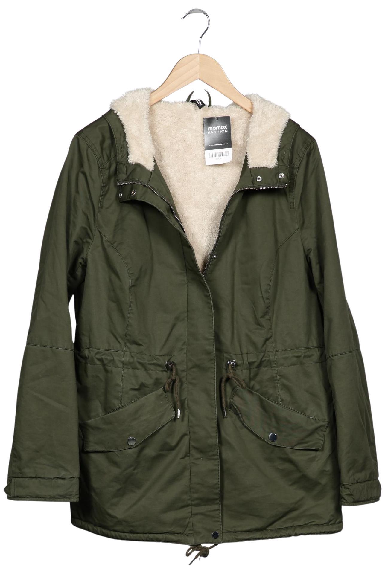 

H&M Damen Mantel, grün, Gr. 44