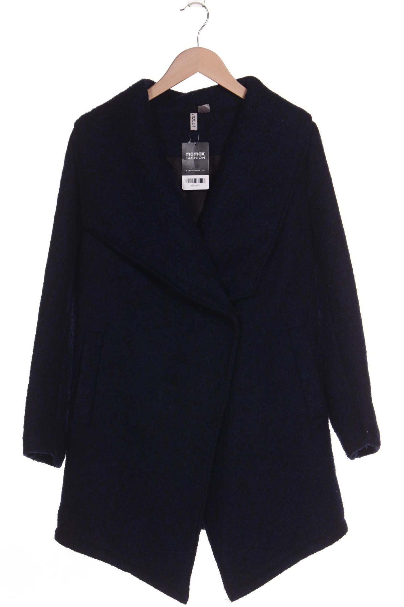 

H&M Damen Mantel, marineblau, Gr. 36