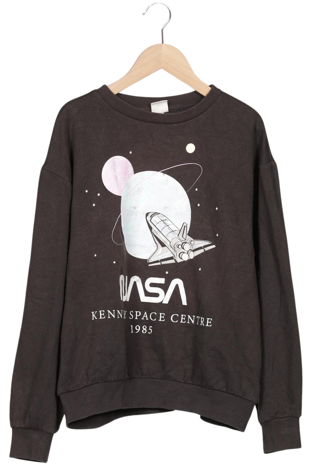 

H&M Damen Sweatshirt, grau, Gr. 38