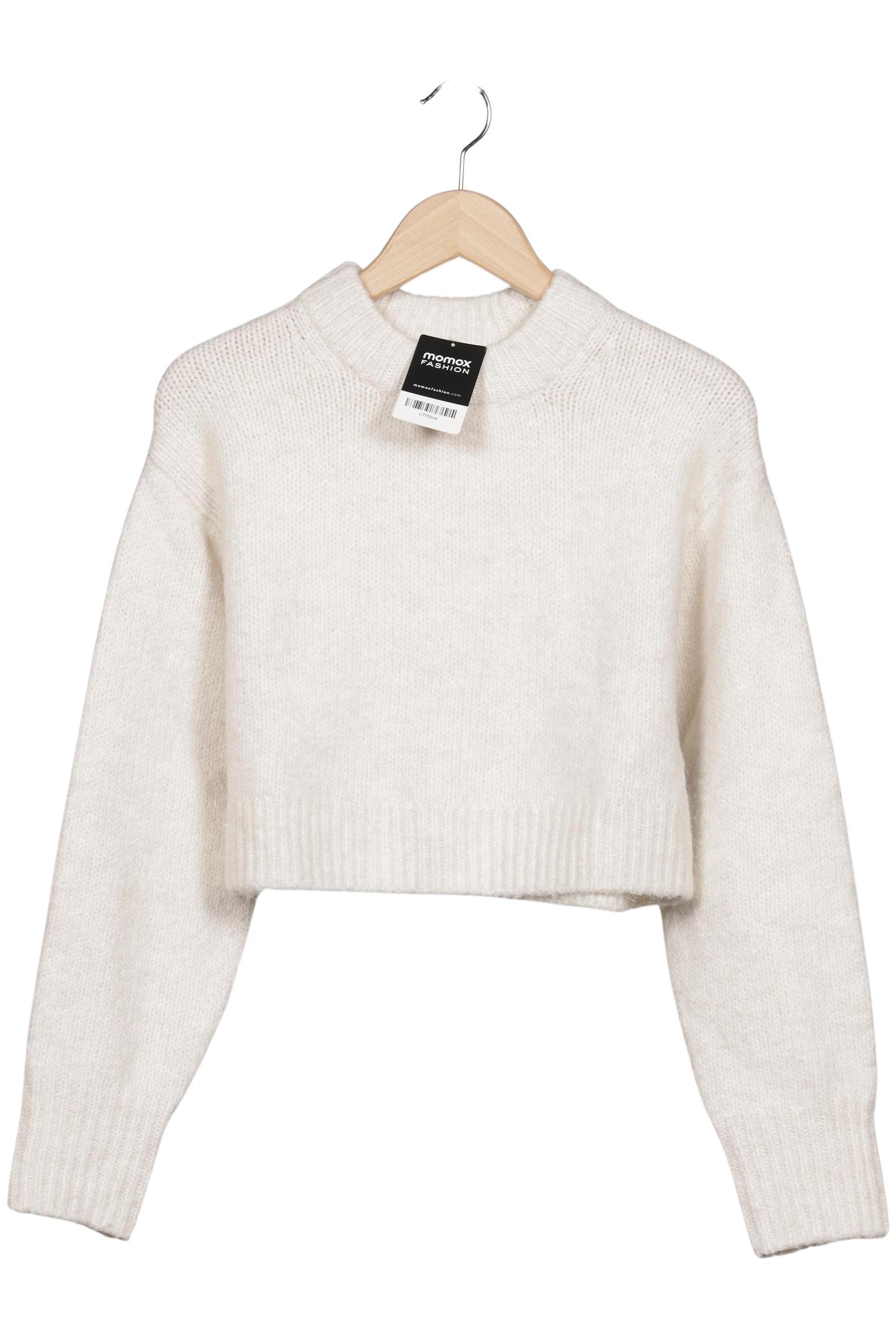 

H&M Damen Pullover, cremeweiß, Gr. 36