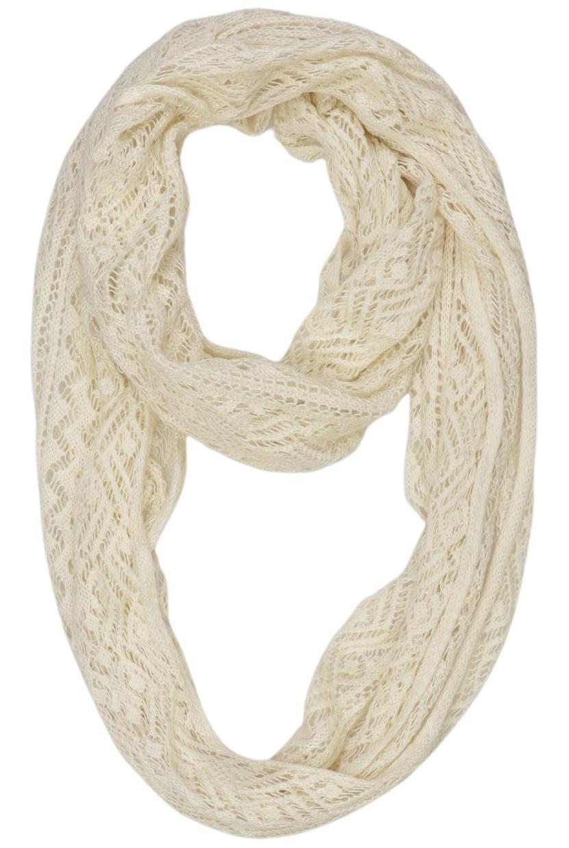 

H&M Damen Schal, cremeweiß, Gr.