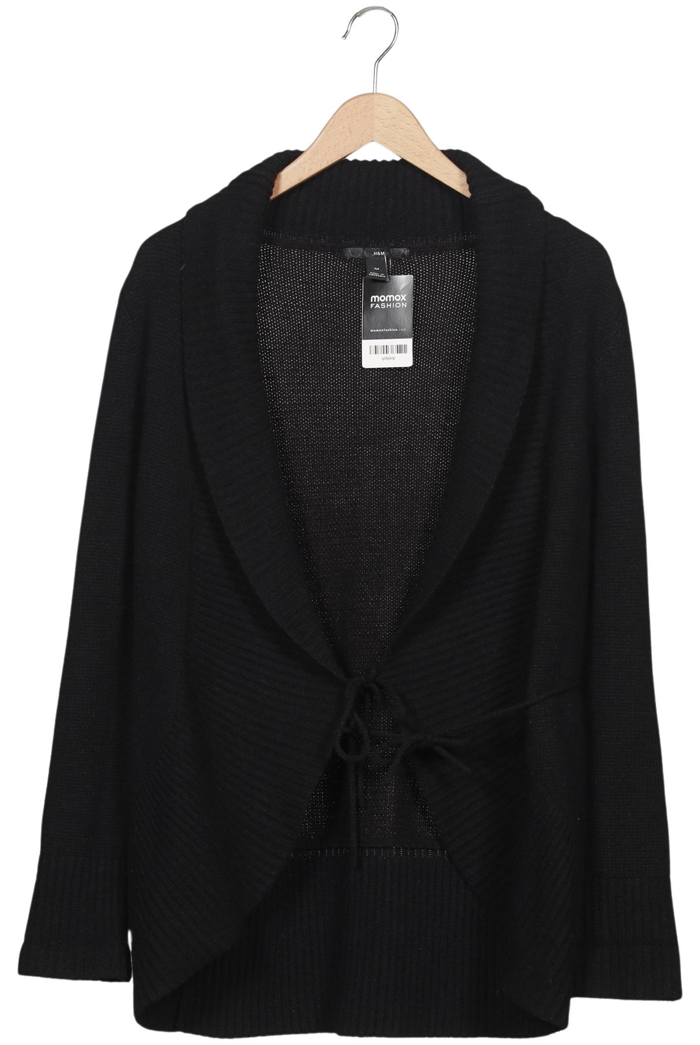 

H&M Damen Strickjacke, schwarz, Gr. 38