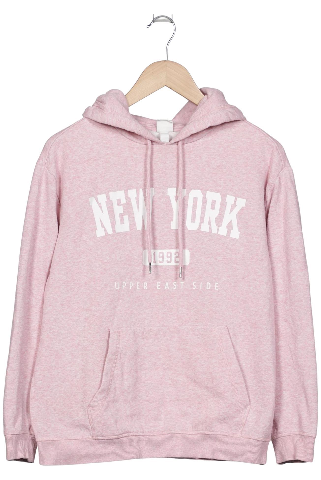 

H&M Damen Kapuzenpullover, pink, Gr. 36