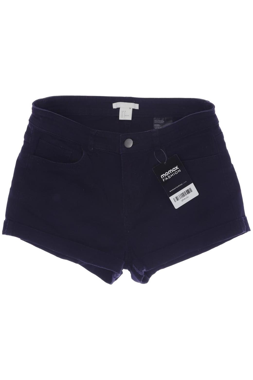 

H&M Damen Shorts, marineblau, Gr. 34