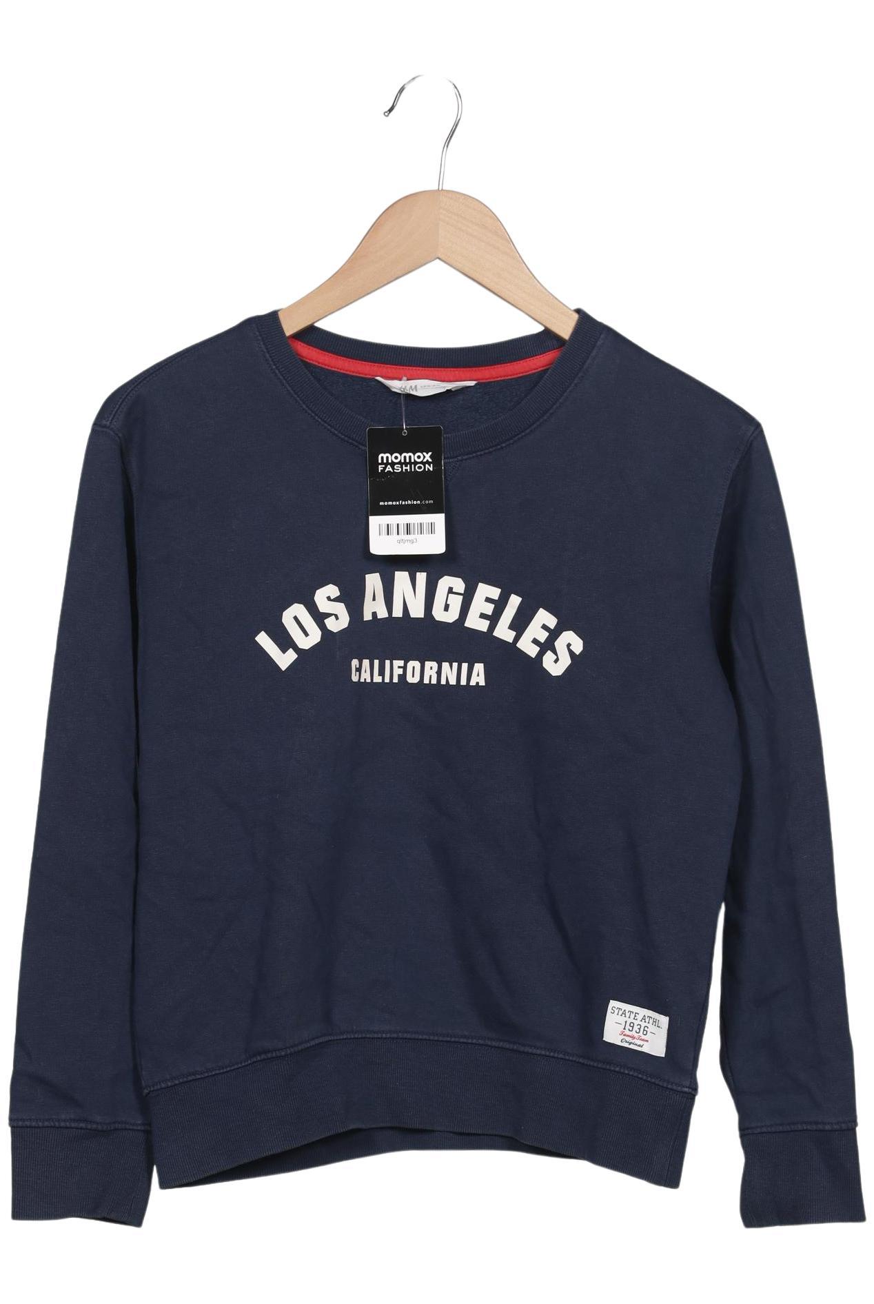 

H&M Damen Sweatshirt, marineblau, Gr. 34