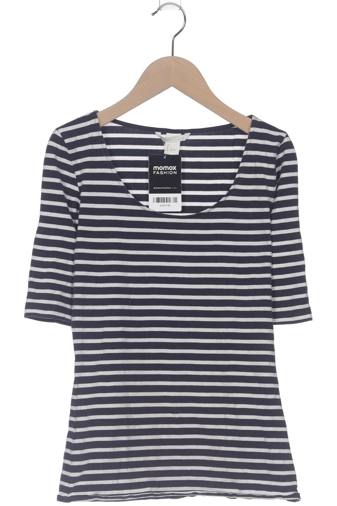 

H&M Damen T-Shirt, marineblau, Gr. 36