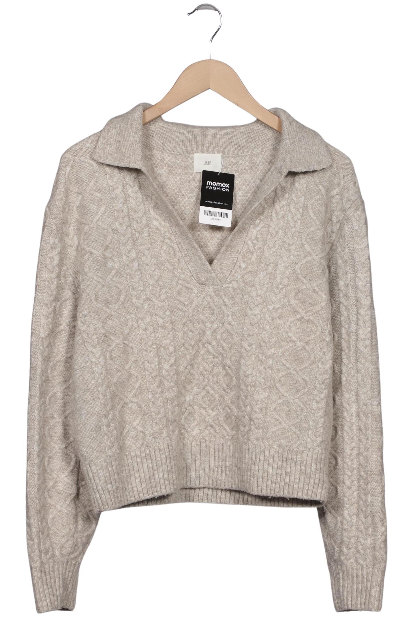 

H&M Damen Pullover, beige, Gr. 38