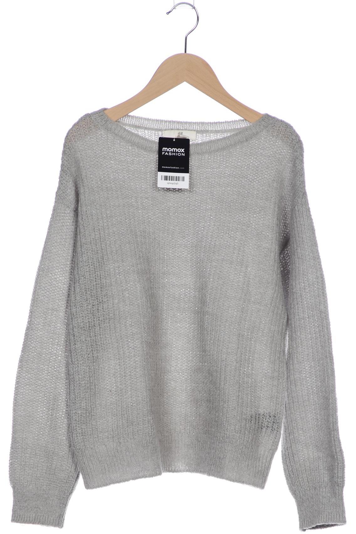

H&M Damen Pullover, grau, Gr. 34