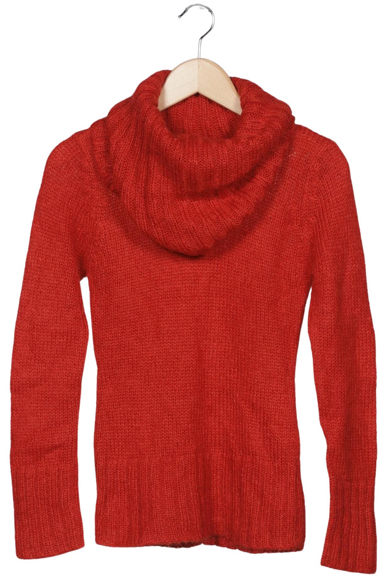 

H&M Damen Pullover, rot, Gr. 34