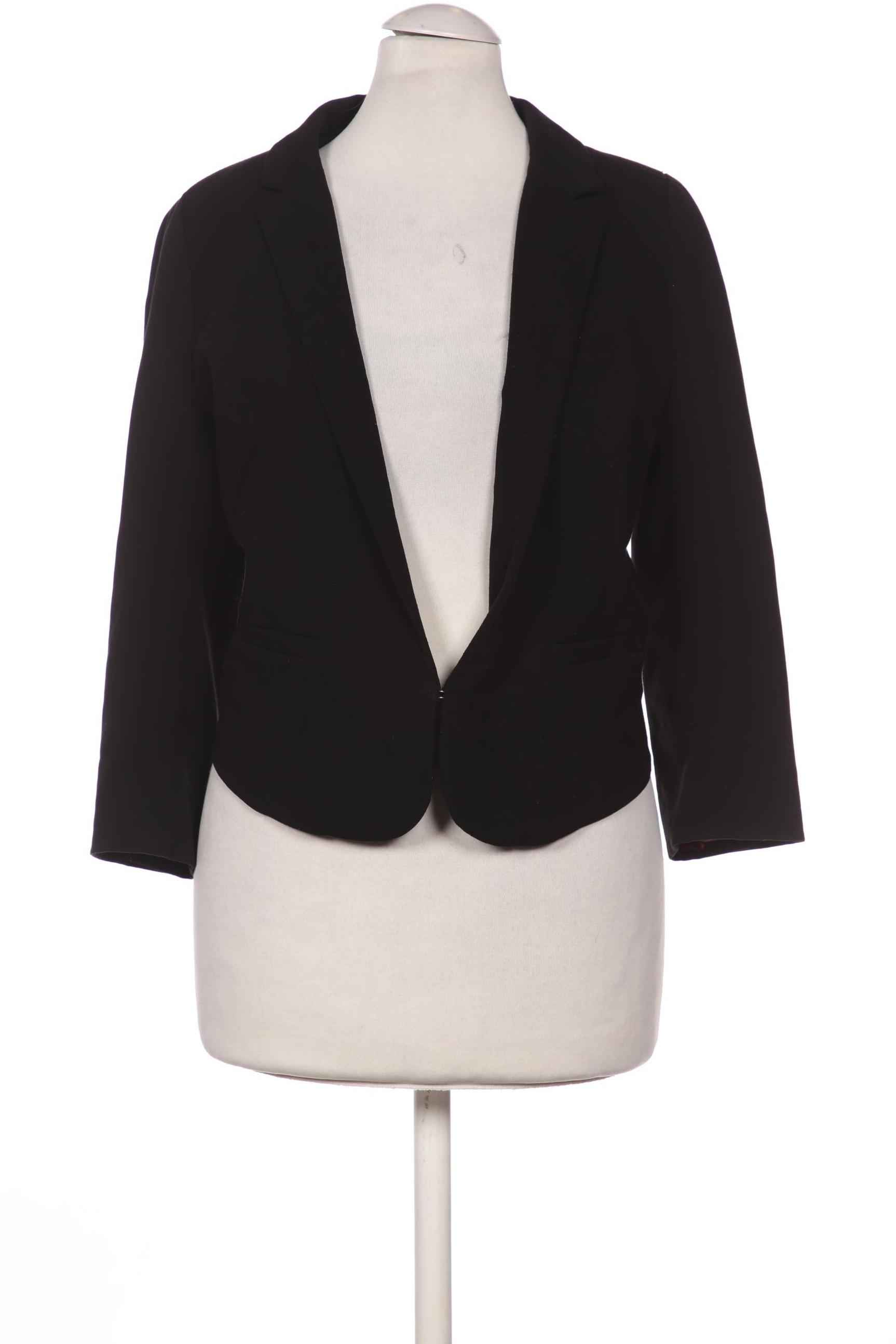 

H&M Damen Blazer, schwarz, Gr. 36