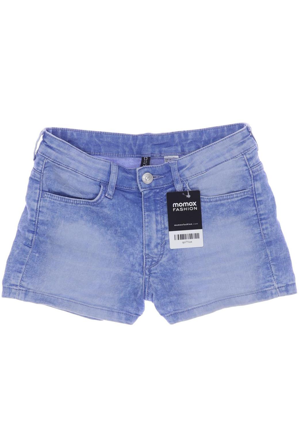 

H&M Damen Shorts, blau, Gr. 34