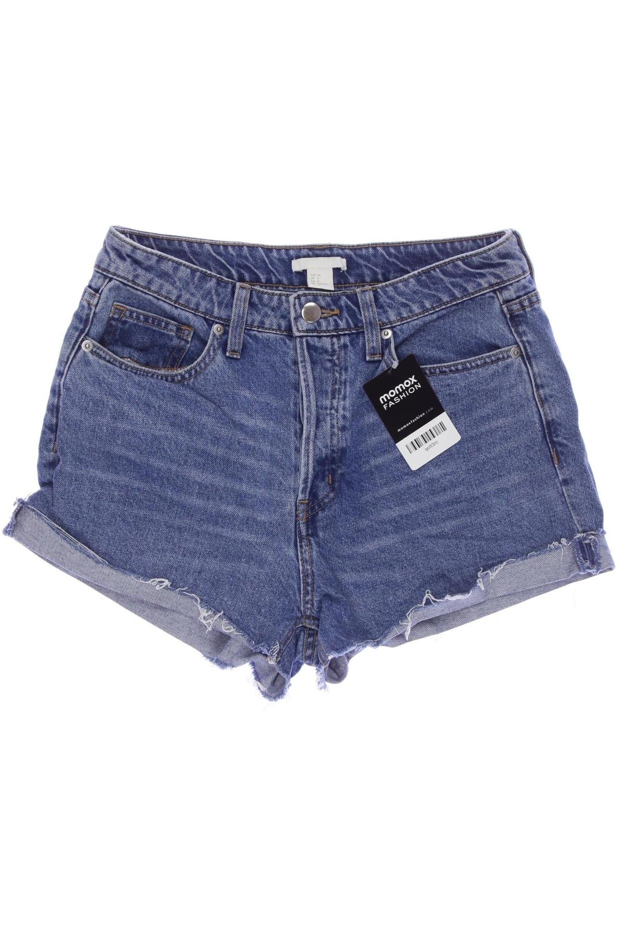 

H&M Damen Shorts, blau, Gr. 38