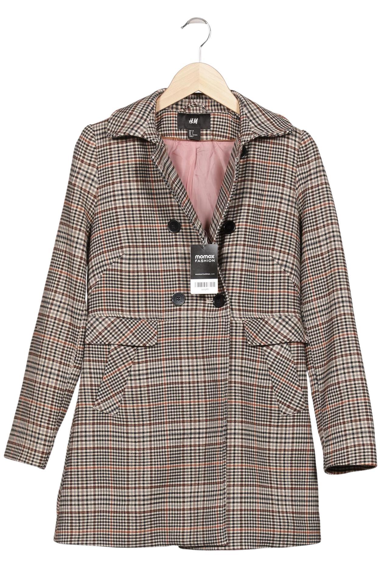 

H&M Damen Mantel, beige, Gr. 34