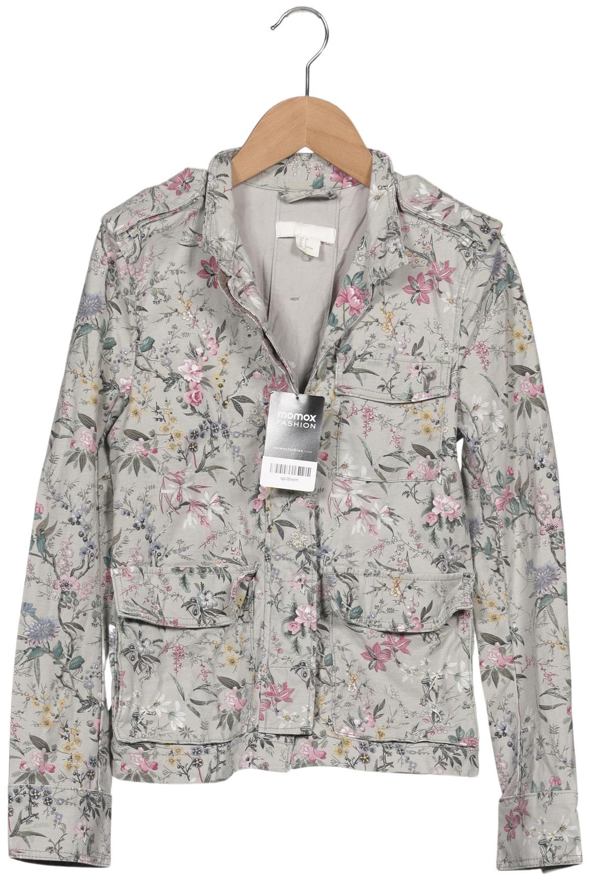 

H&M Damen Jacke, grau, Gr. 32
