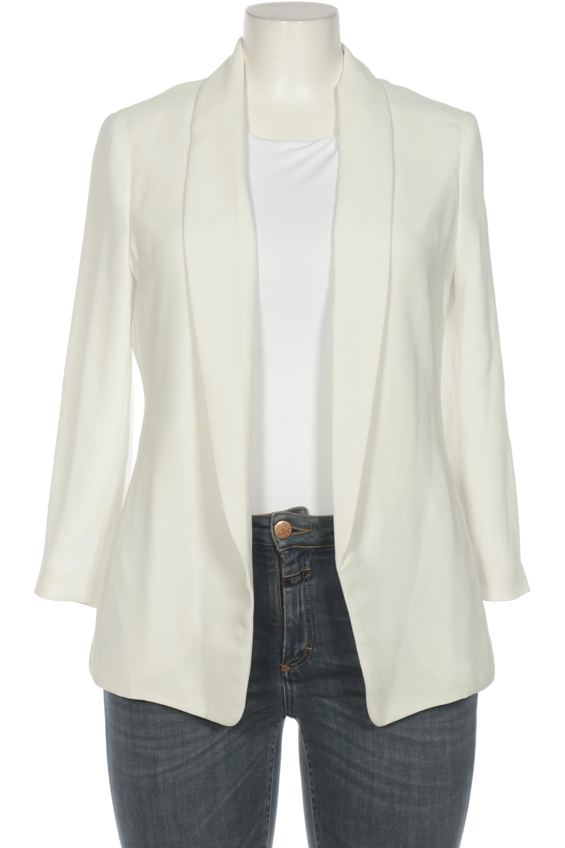 

H&M Damen Blazer, weiß, Gr. 42