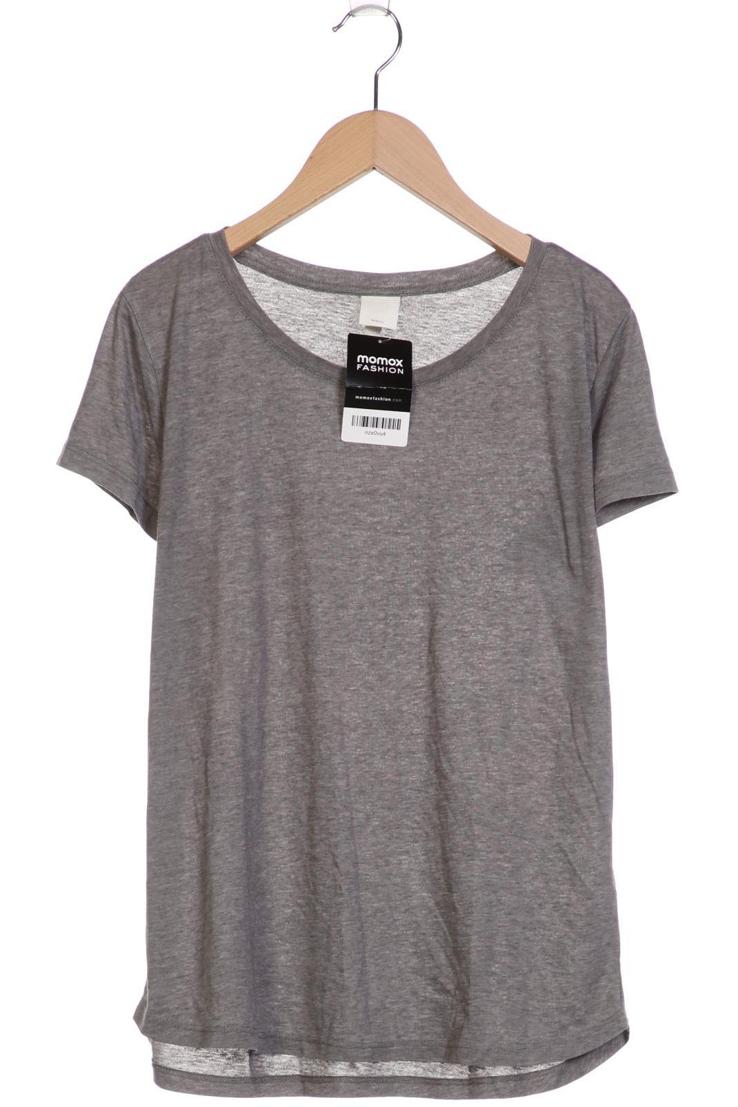 

H&M Damen T-Shirt, grau, Gr. 36