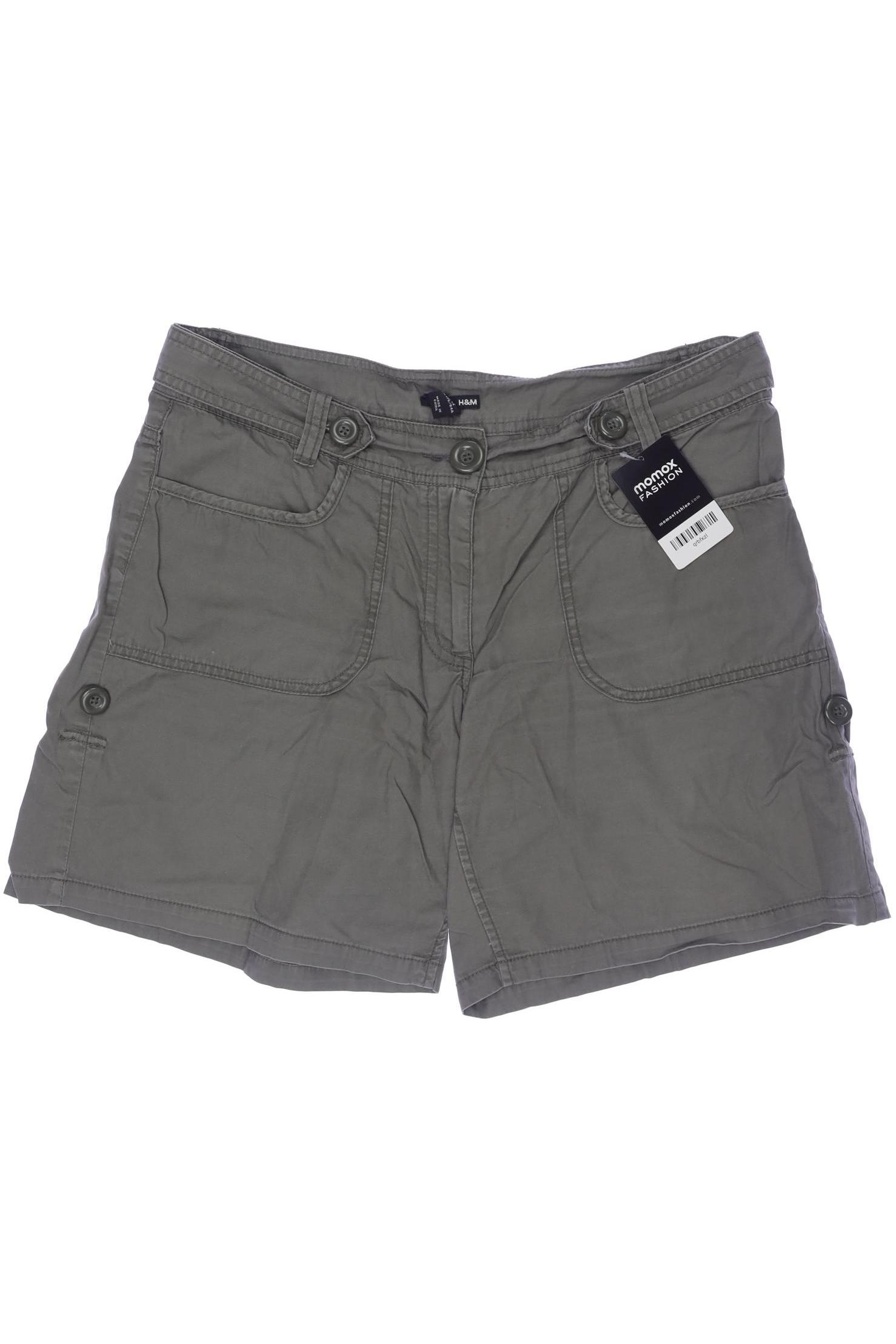 

H&M Damen Shorts, grün, Gr. 44