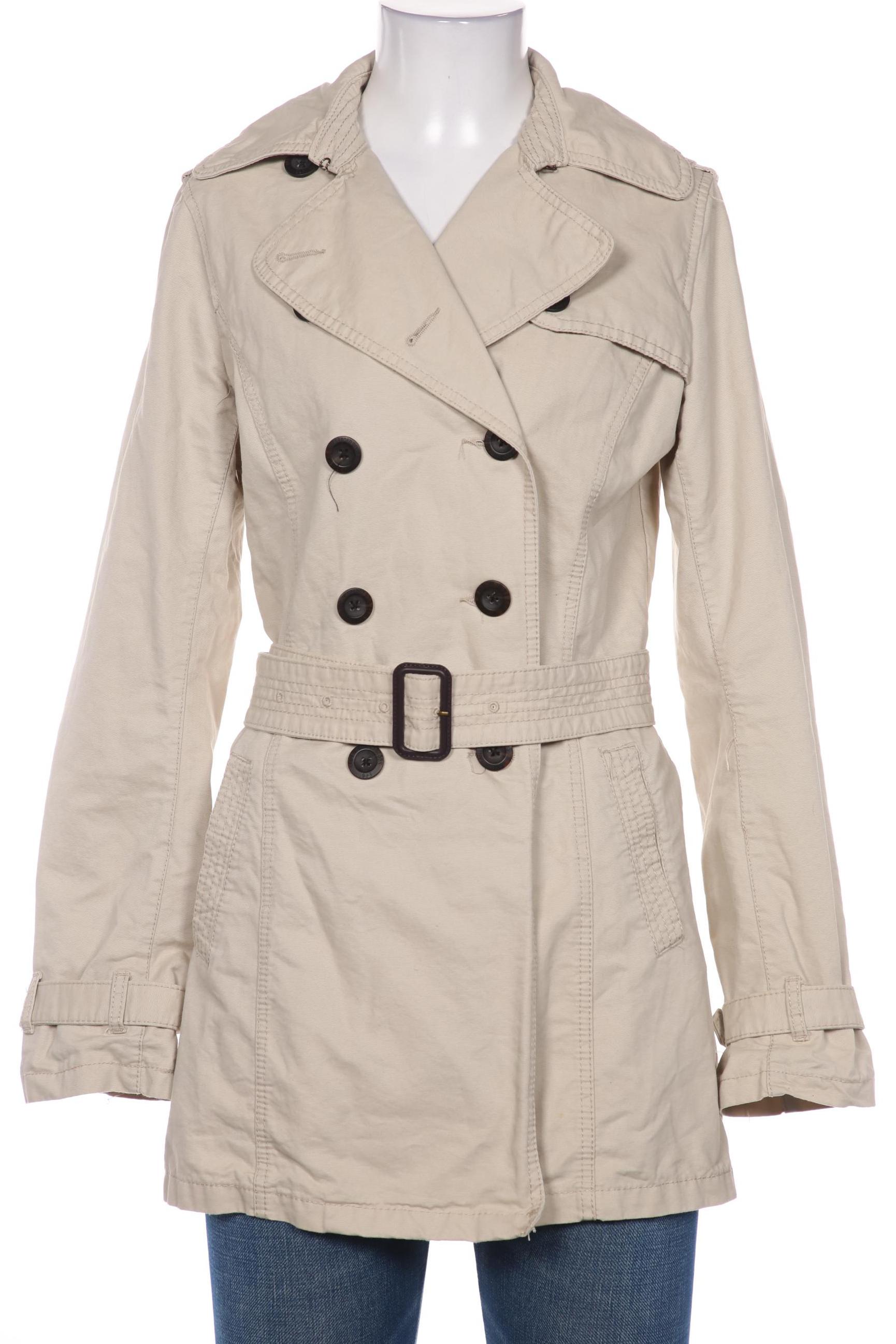 

H&M Damen Mantel, cremeweiß, Gr. 34