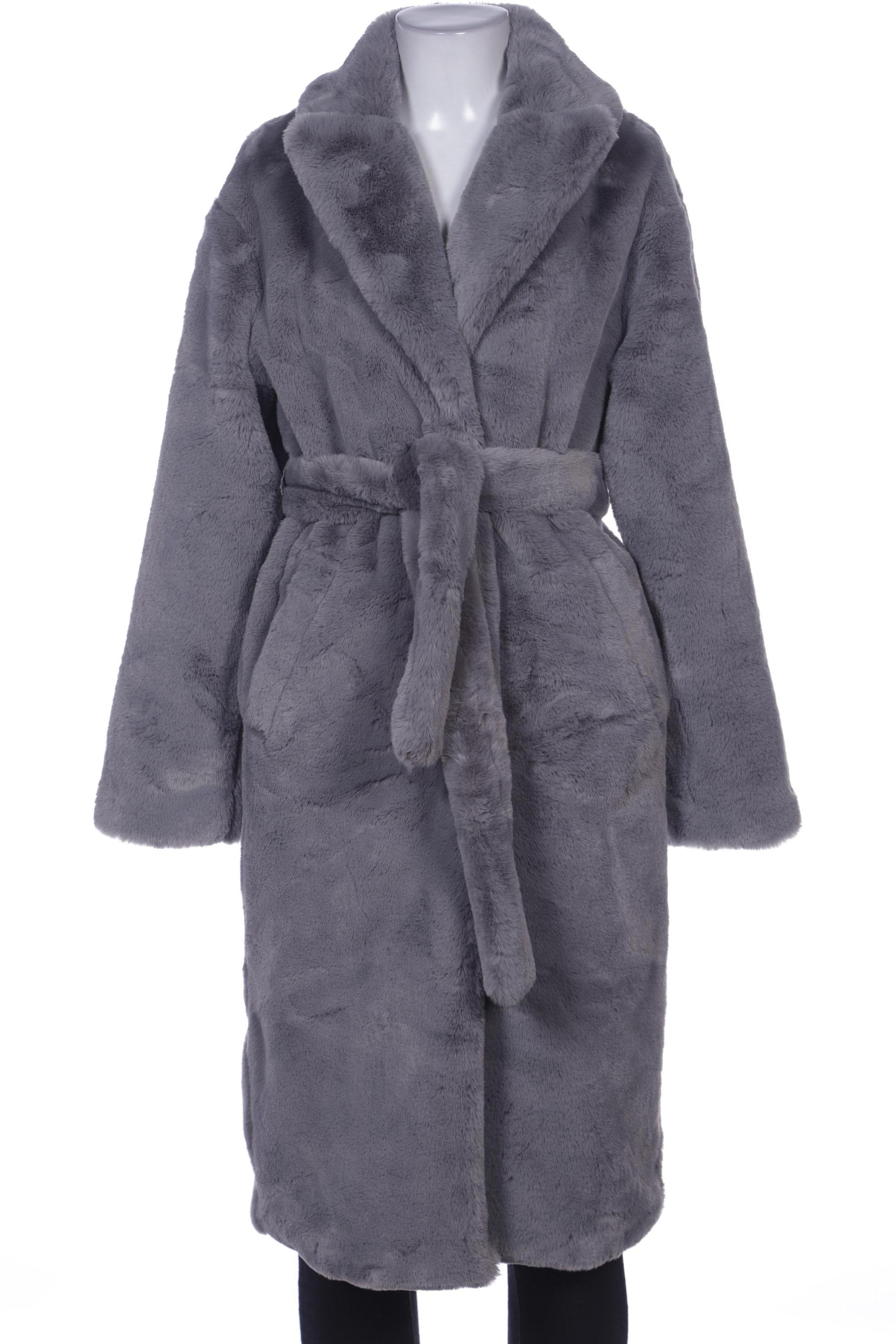 

H&M Damen Mantel, grau, Gr. 34