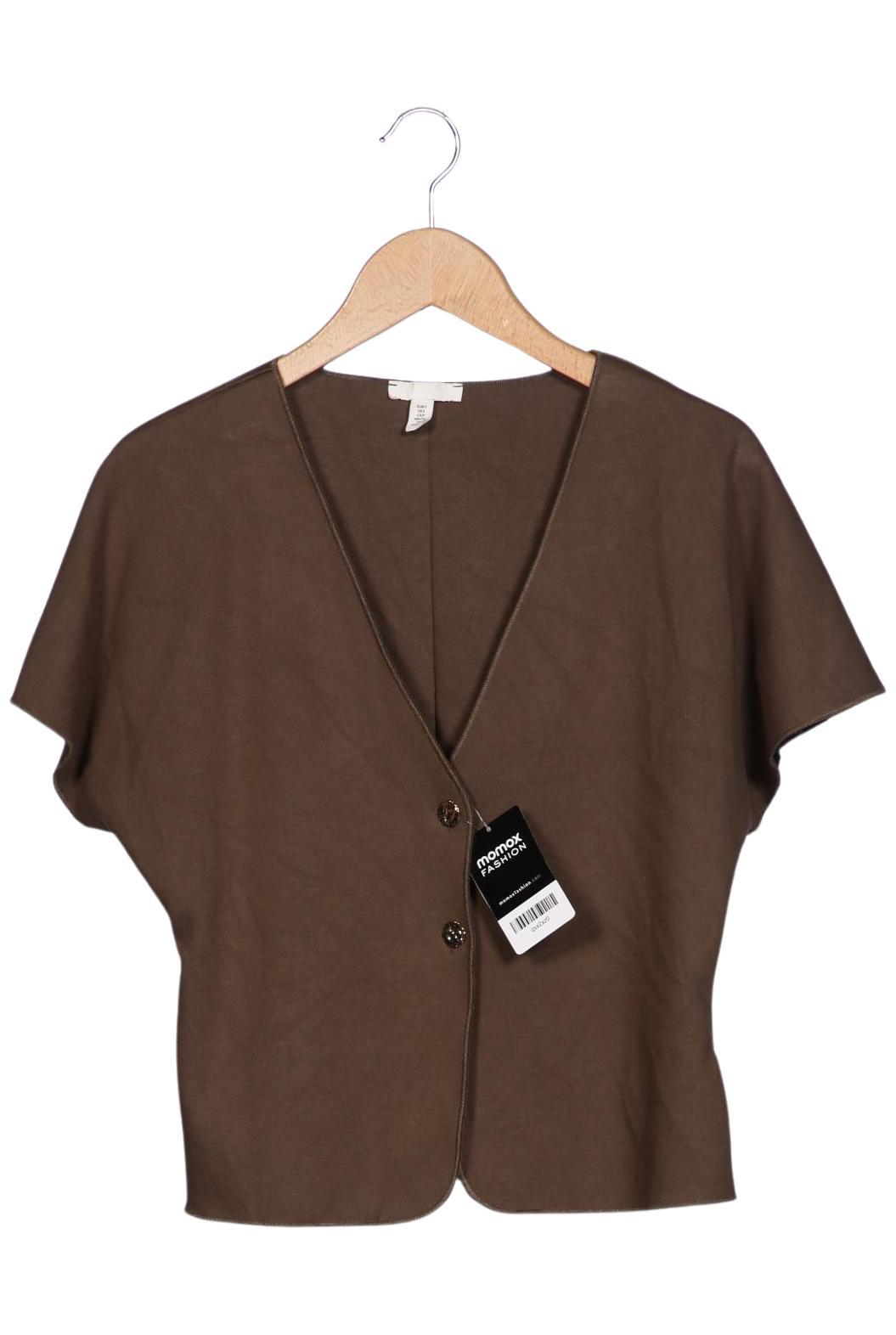 

H&M Damen Strickjacke, braun, Gr. 36