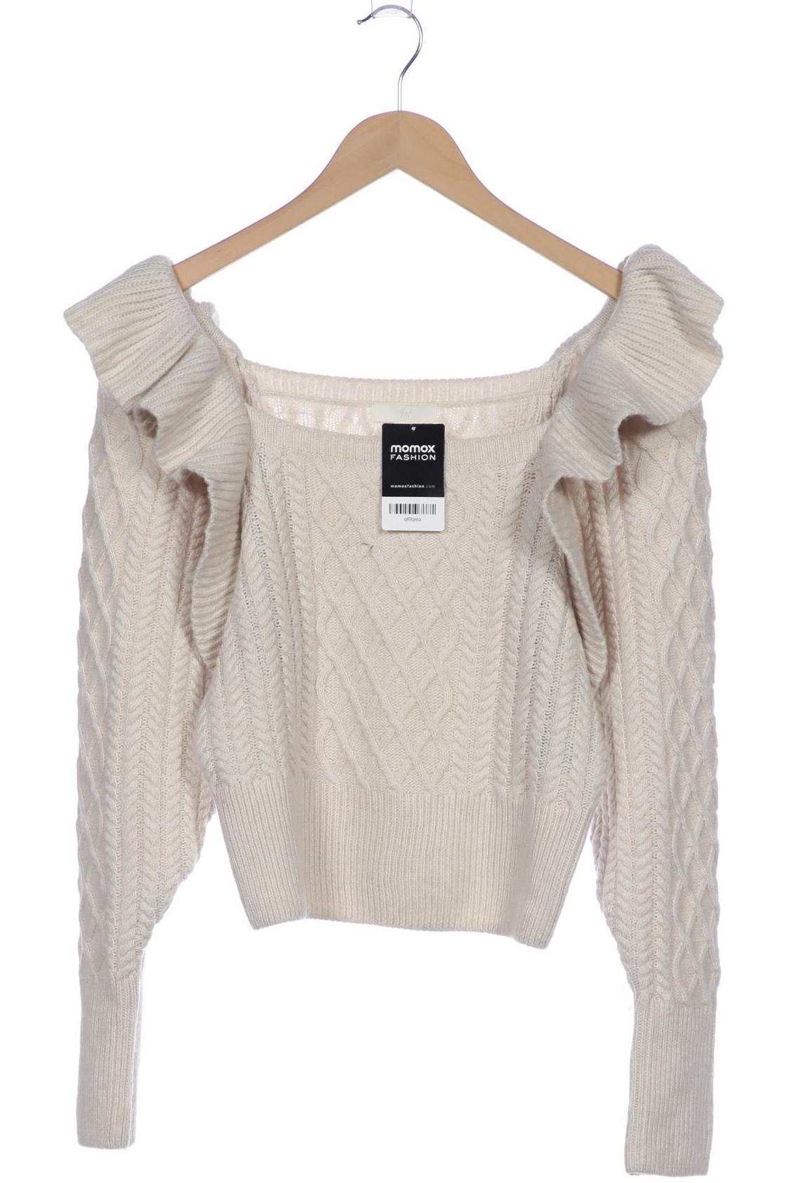 

H&M Damen Pullover, cremeweiß, Gr. 38