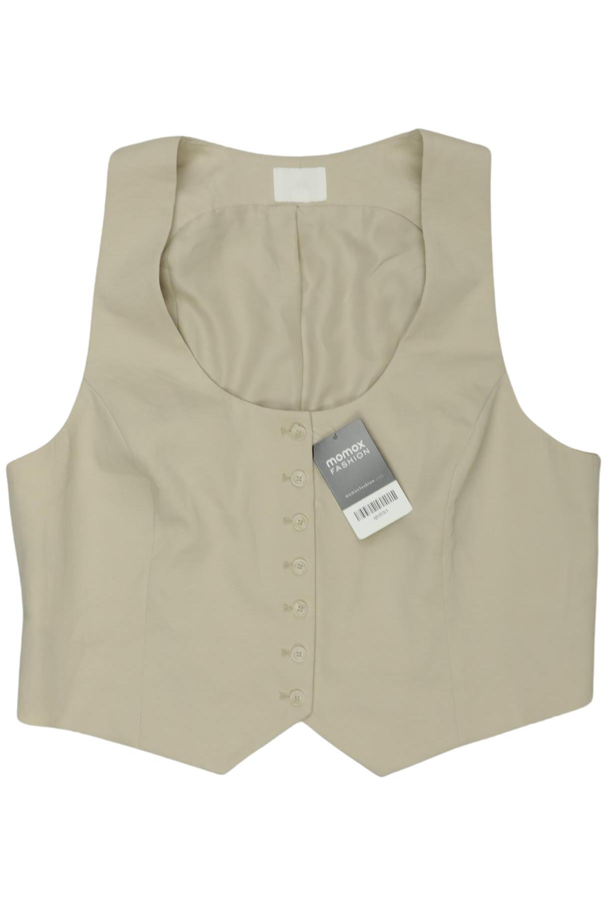 

H&M Damen Weste, beige, Gr. 38