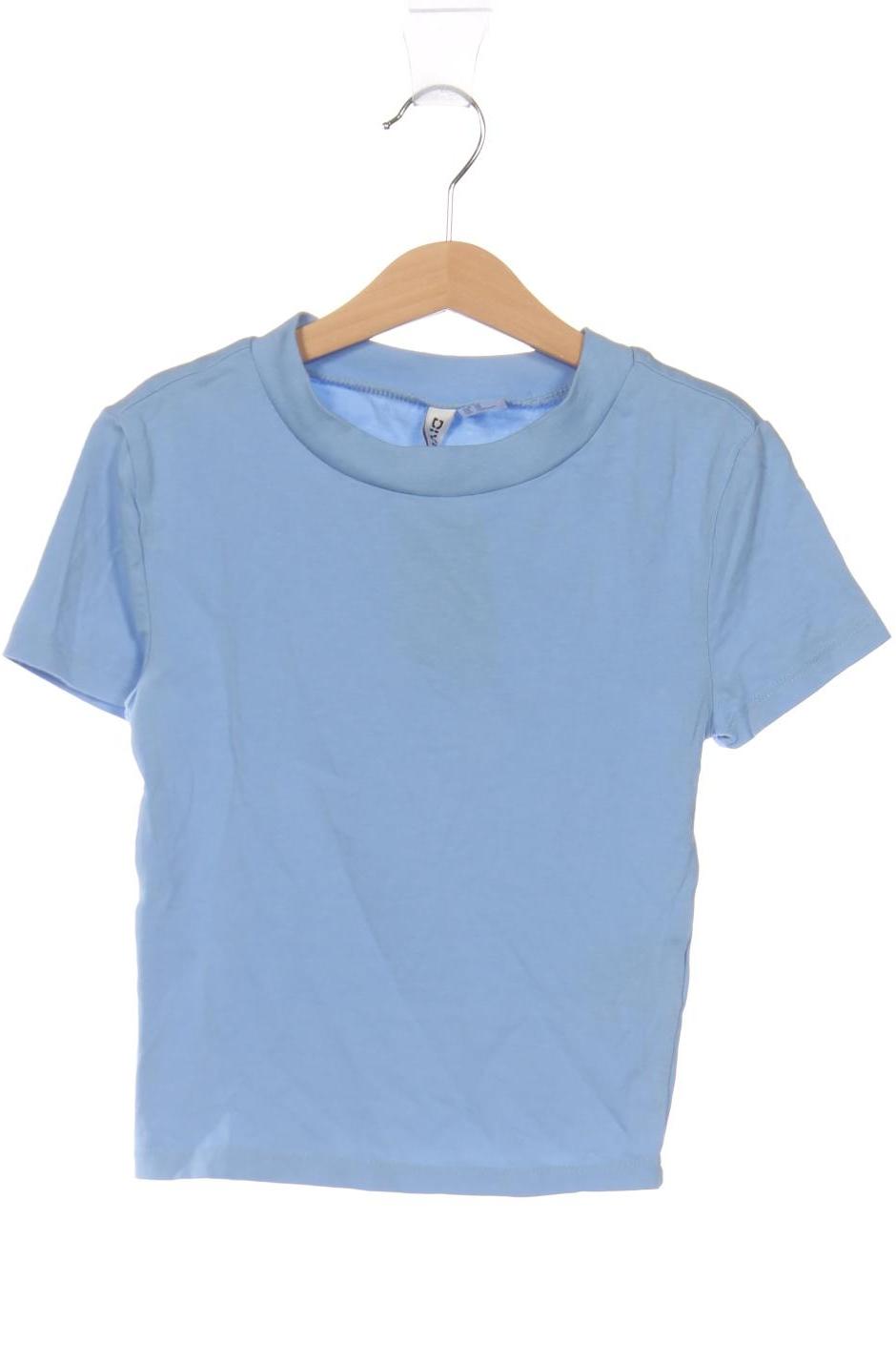 

H&M Damen T-Shirt, blau, Gr. 34