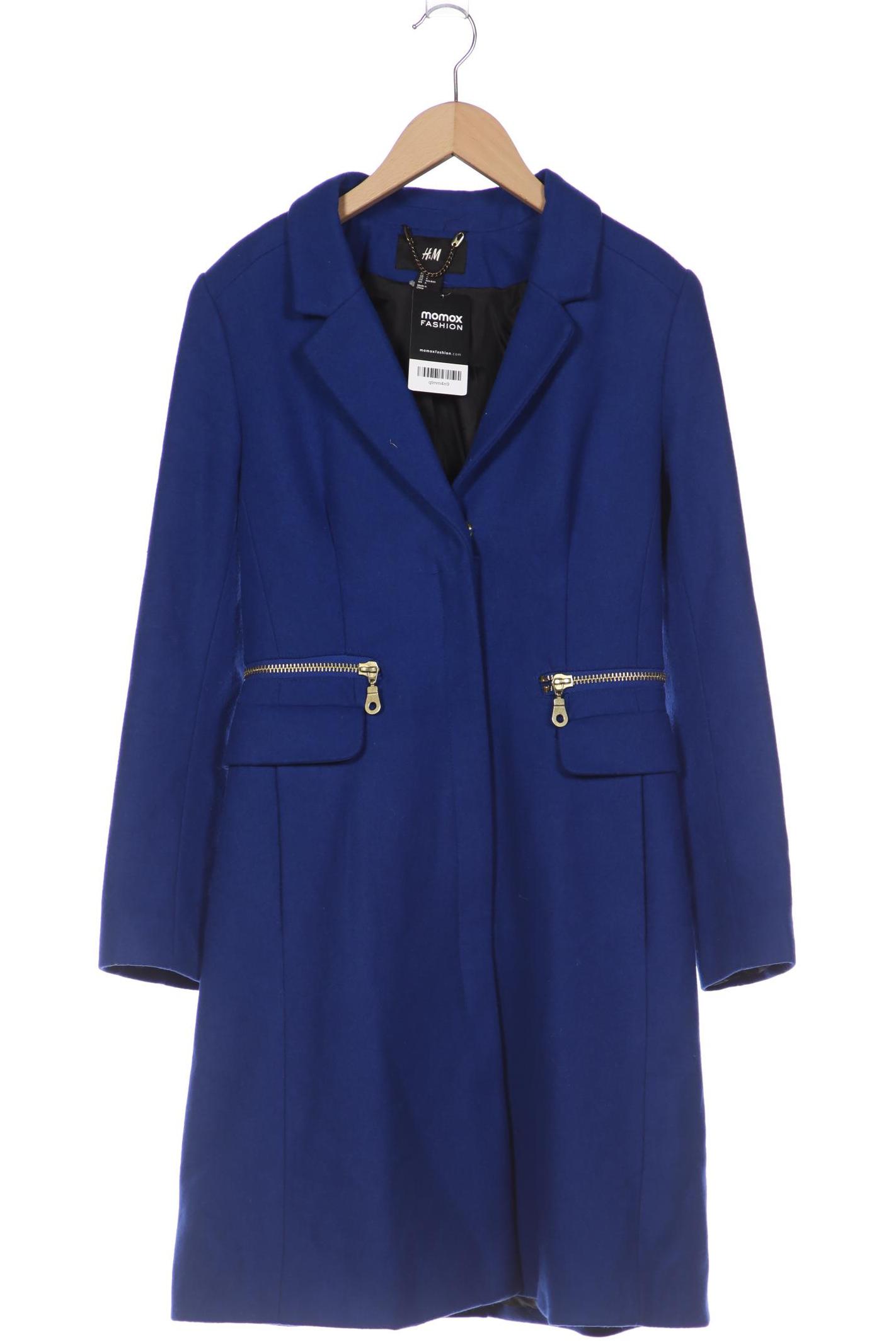 

H&M Damen Mantel, blau
