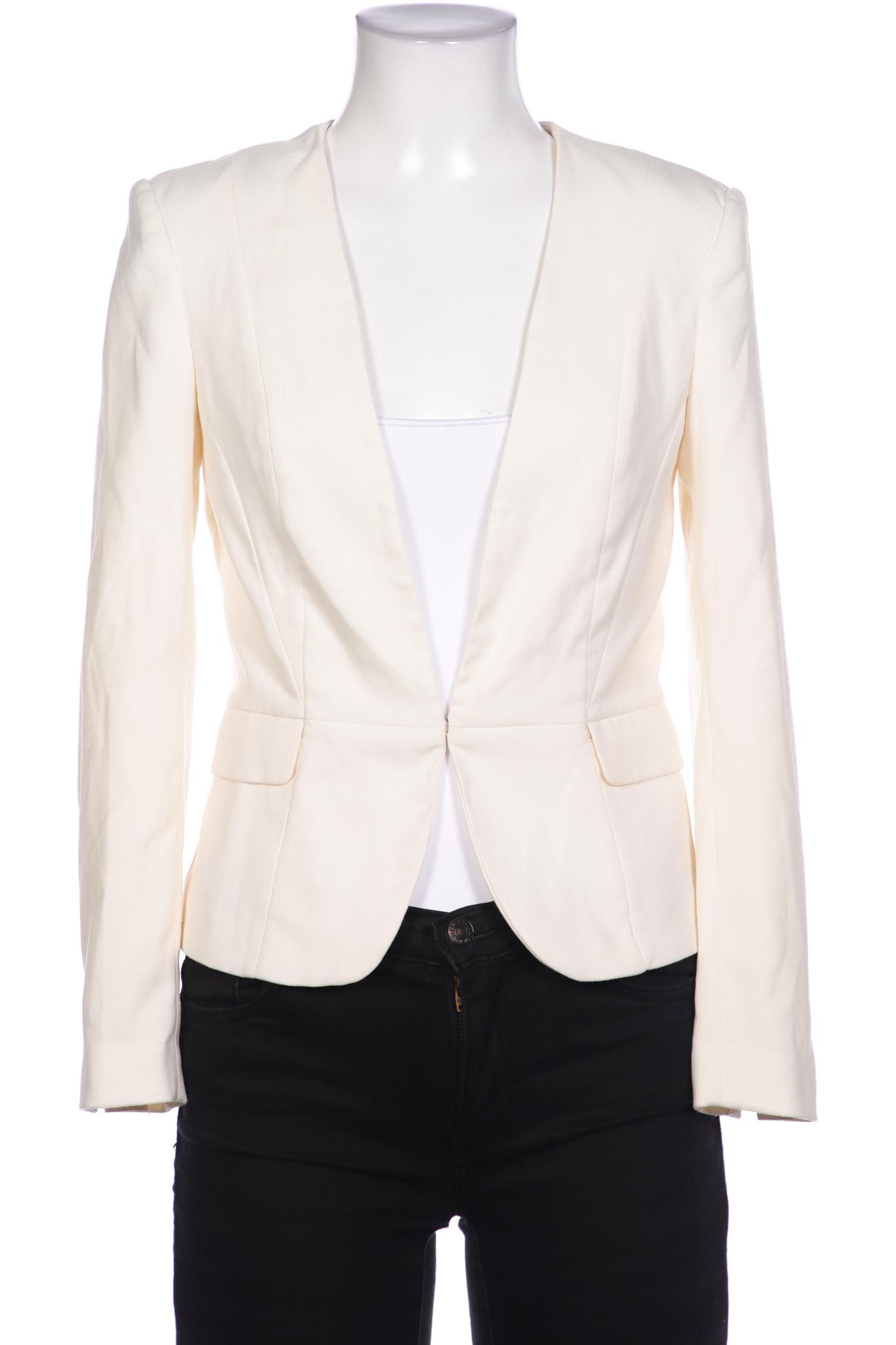 

H&M Damen Blazer, cremeweiß, Gr. 36