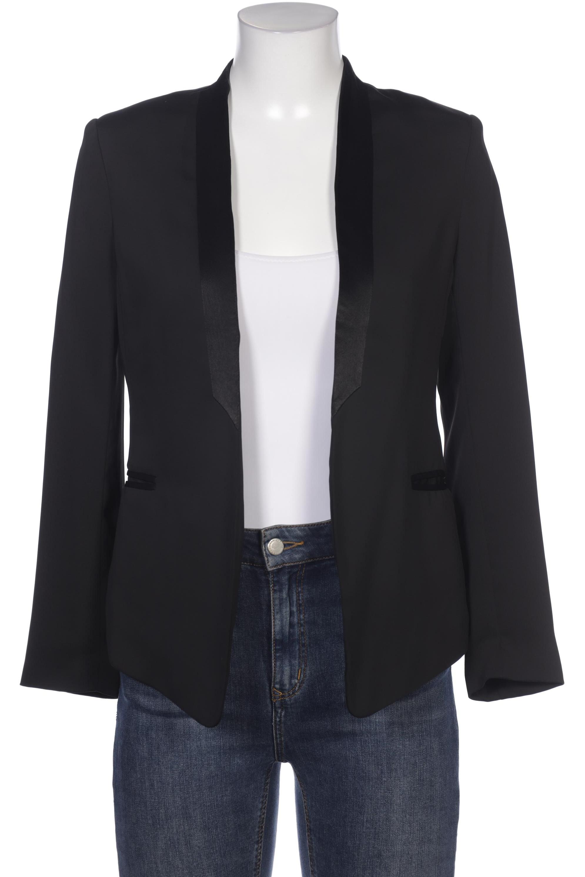 

H&M Damen Blazer, schwarz, Gr. 38