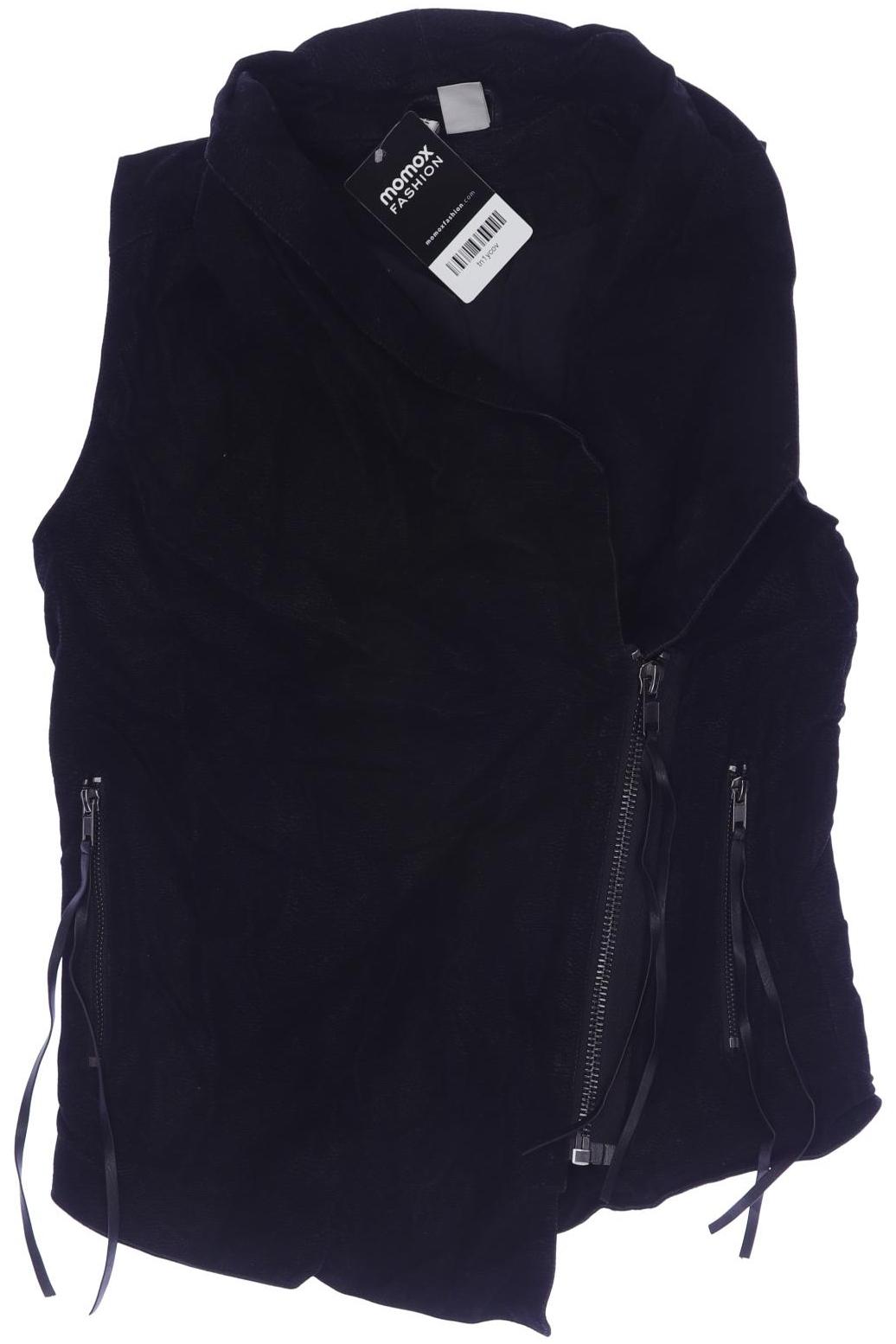 

H&M Damen Weste, schwarz, Gr. 36