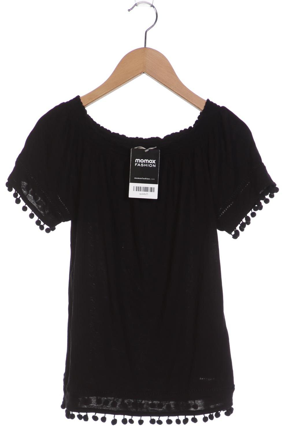 

H&M Damen T-Shirt, schwarz