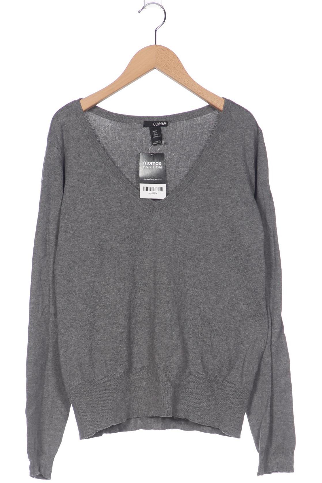 

H&M Damen Pullover, grau, Gr. 42