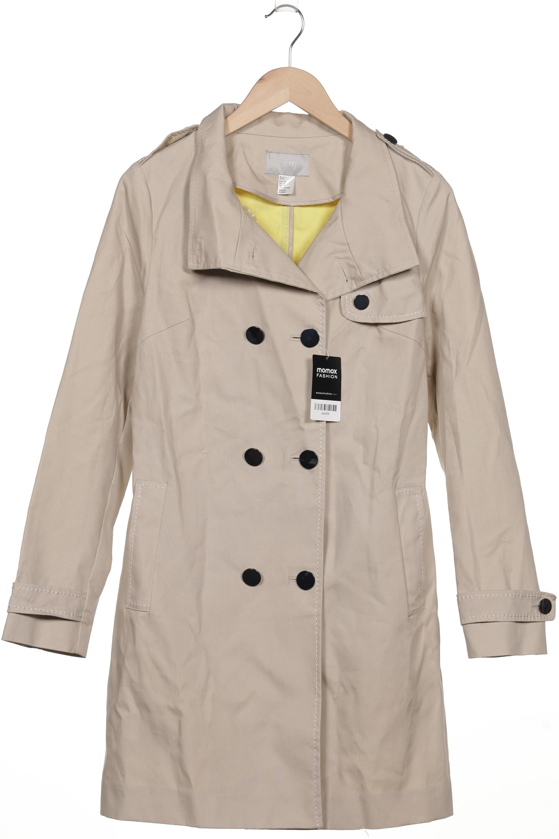 

H&M Damen Mantel, beige, Gr. 38
