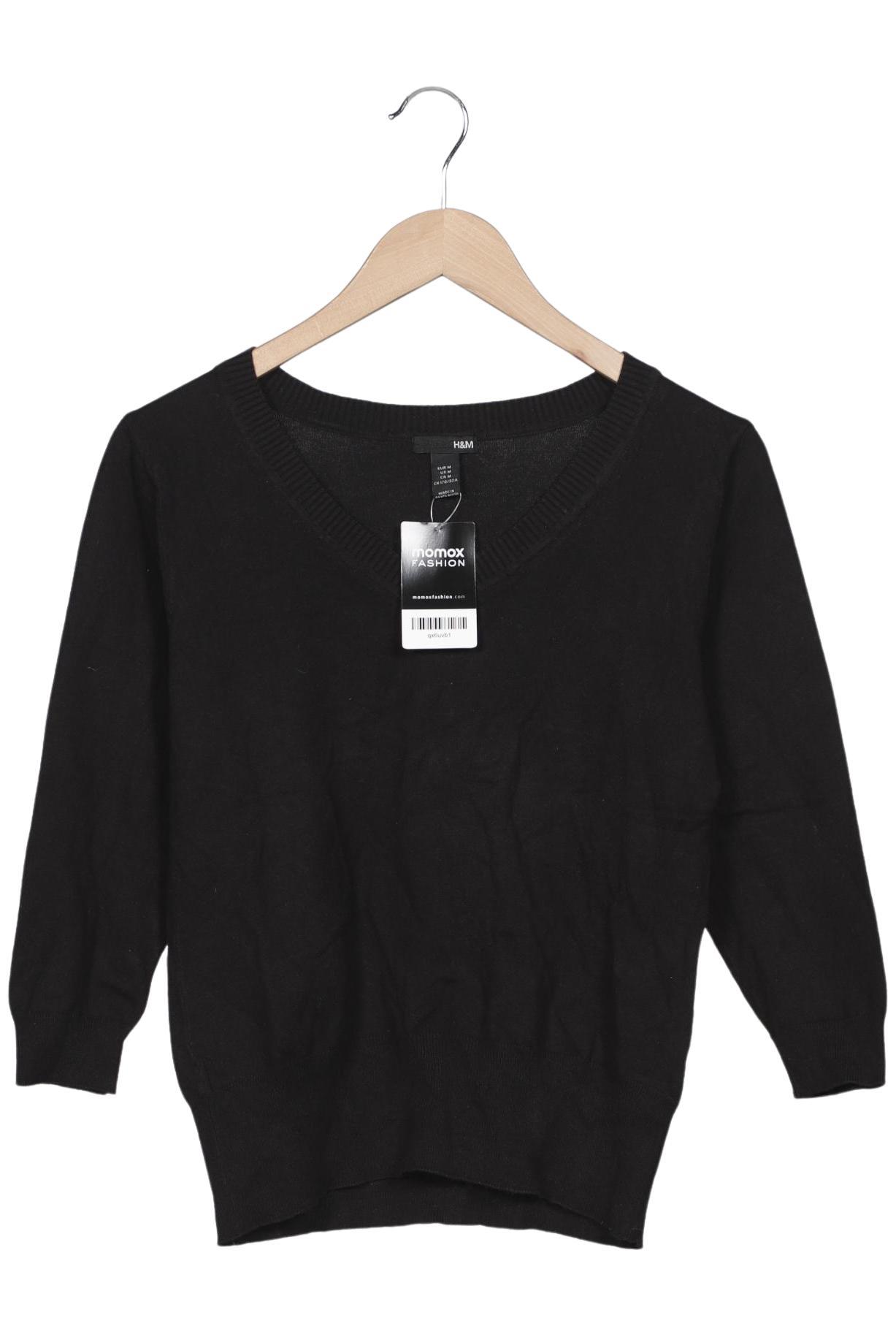 

H&M Damen Pullover, schwarz, Gr. 38