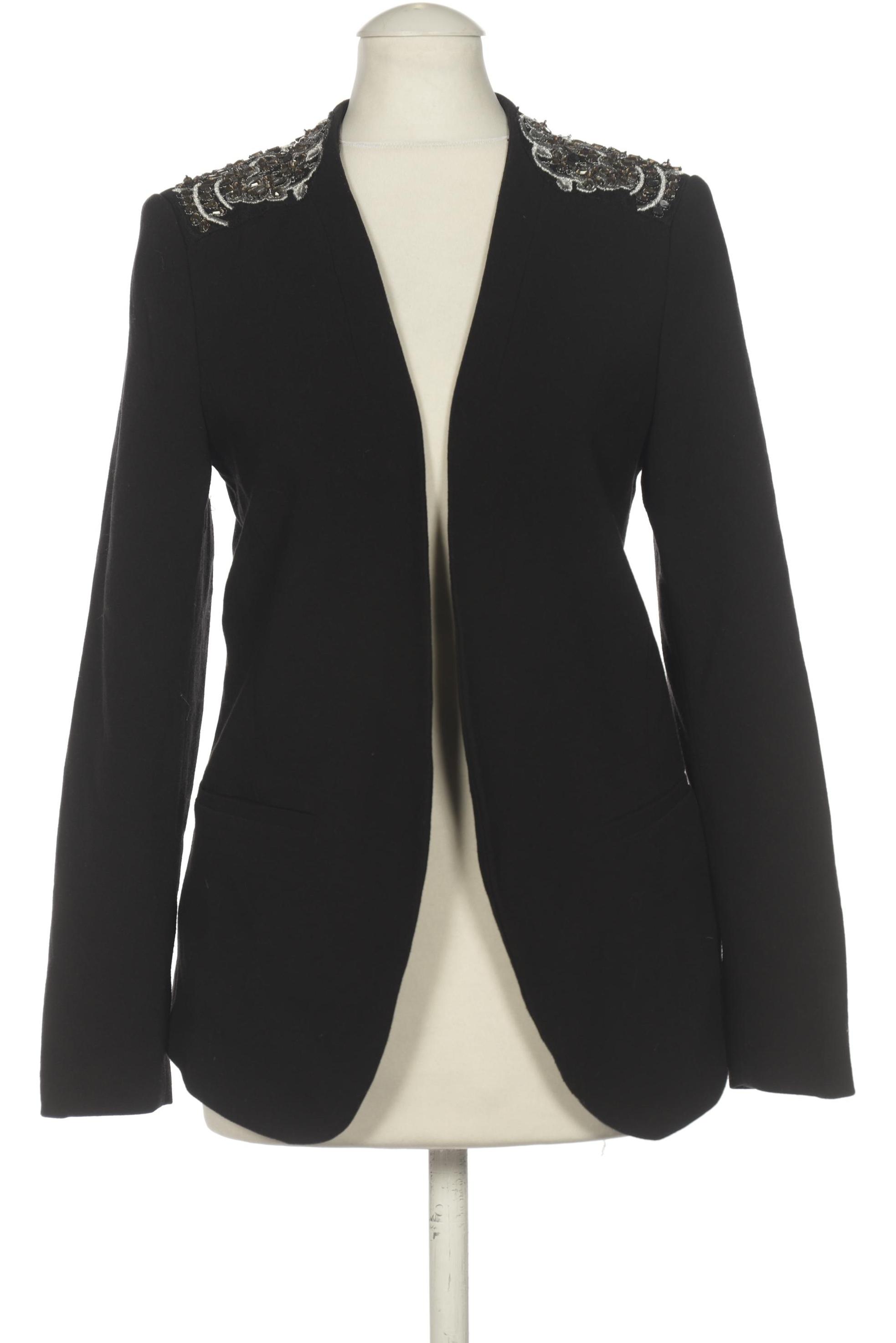 

H&M Damen Blazer, schwarz, Gr. 34