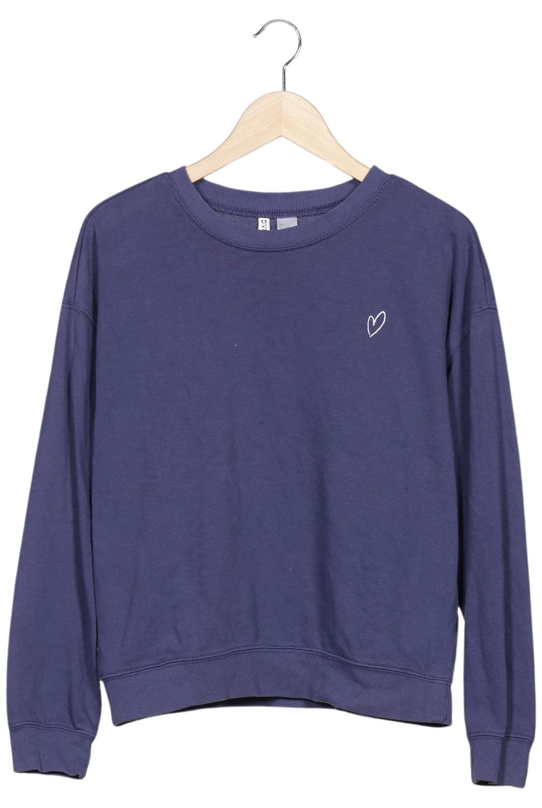 

H&M Damen Sweatshirt, marineblau, Gr. 42