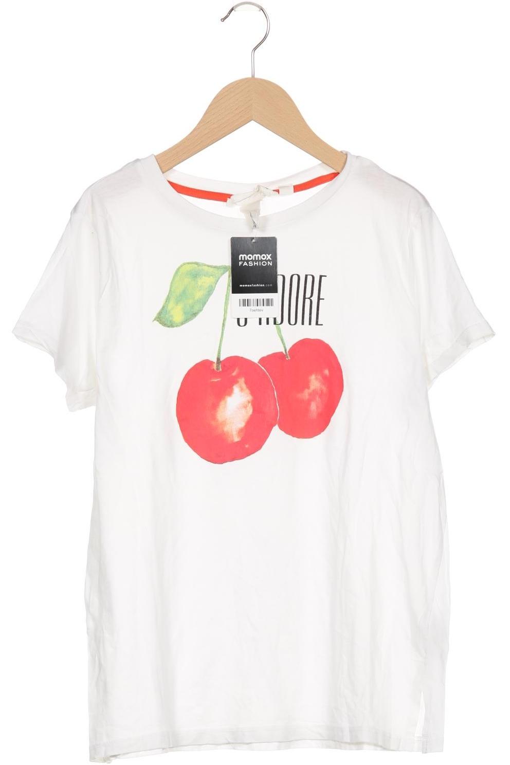 

H&M Damen T-Shirt, weiß, Gr. 36